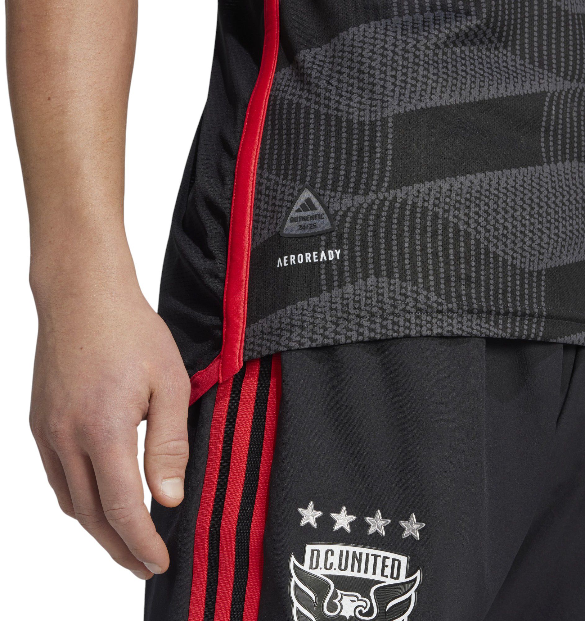 adidas Men's D.C. United 2025 Home Authentic Jersey product image