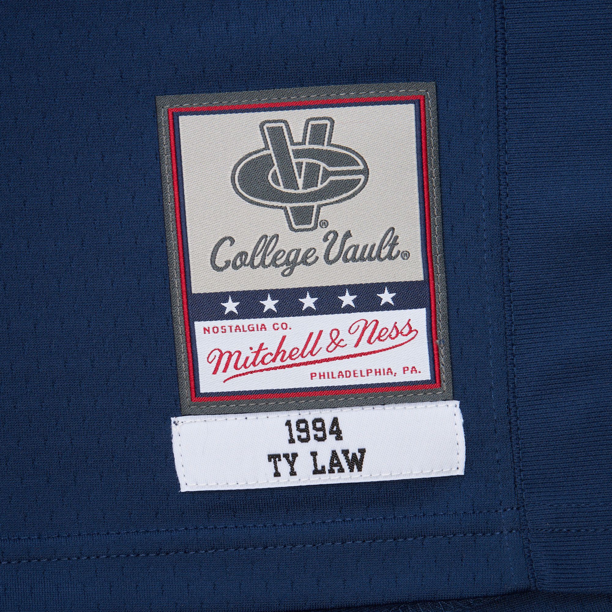 Mitchell & Ness Men's Michigan Wolverines Ty Law #22 1994 Blue Legacy Football Jersey product image