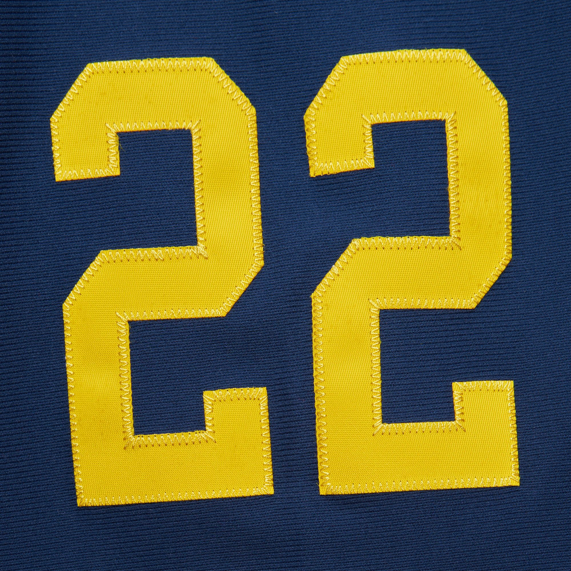 Mitchell & Ness Men's Michigan Wolverines Ty Law #22 1994 Blue Legacy Football Jersey product image