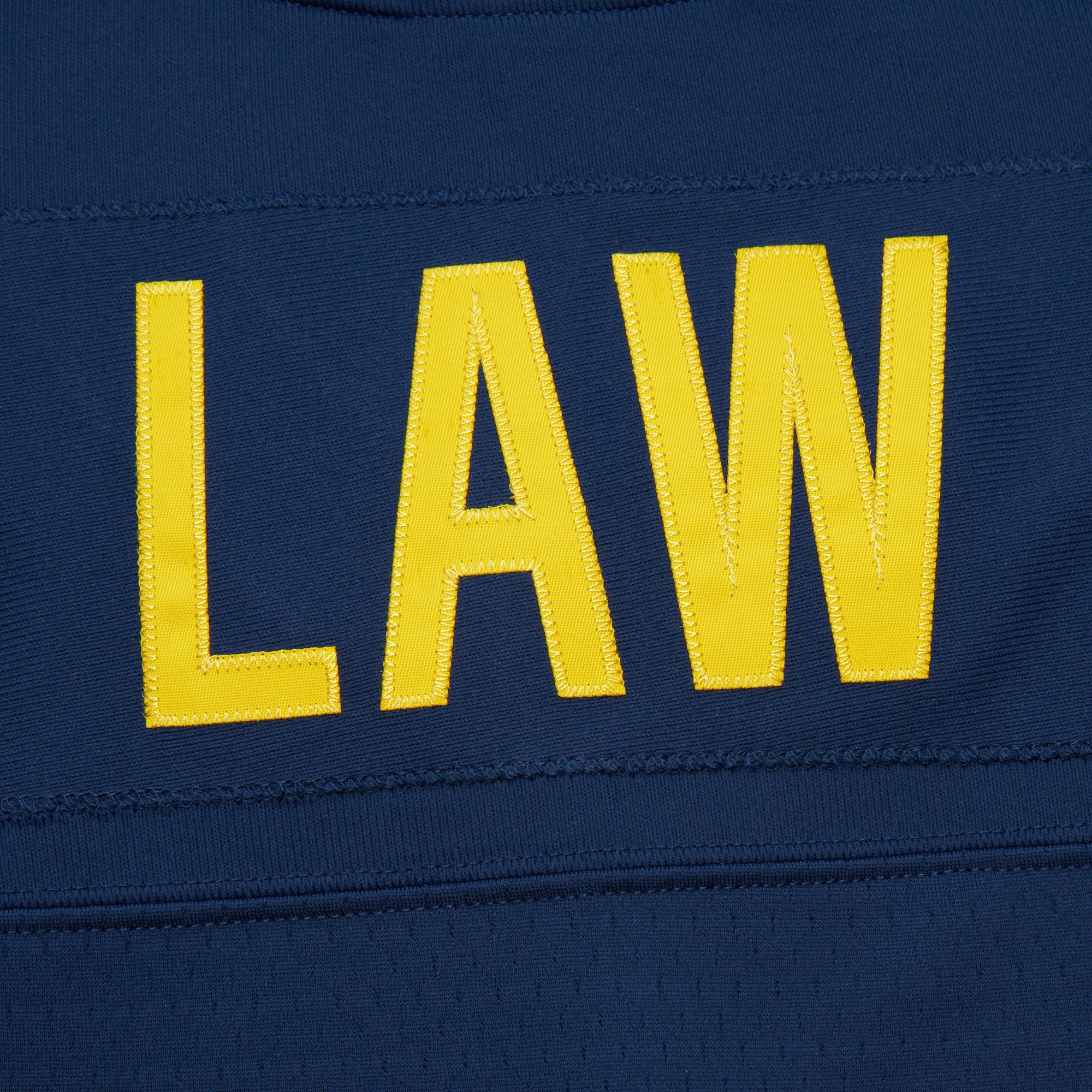 Mitchell & Ness Men's Michigan Wolverines Ty Law #22 1994 Blue Legacy Football Jersey product image