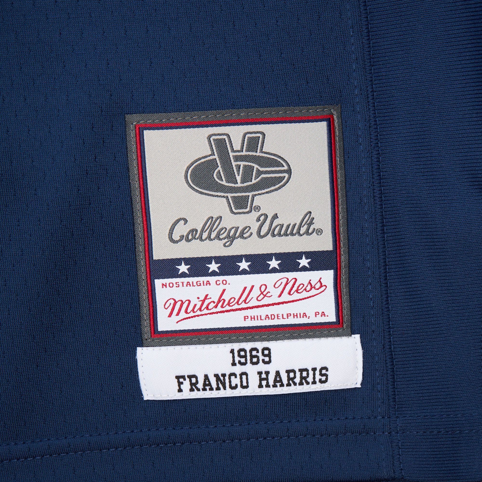 Mitchell & Ness Men's Penn State Nittany Lions Franco Harris #34 1969 Blue Legacy Football Jersey product image