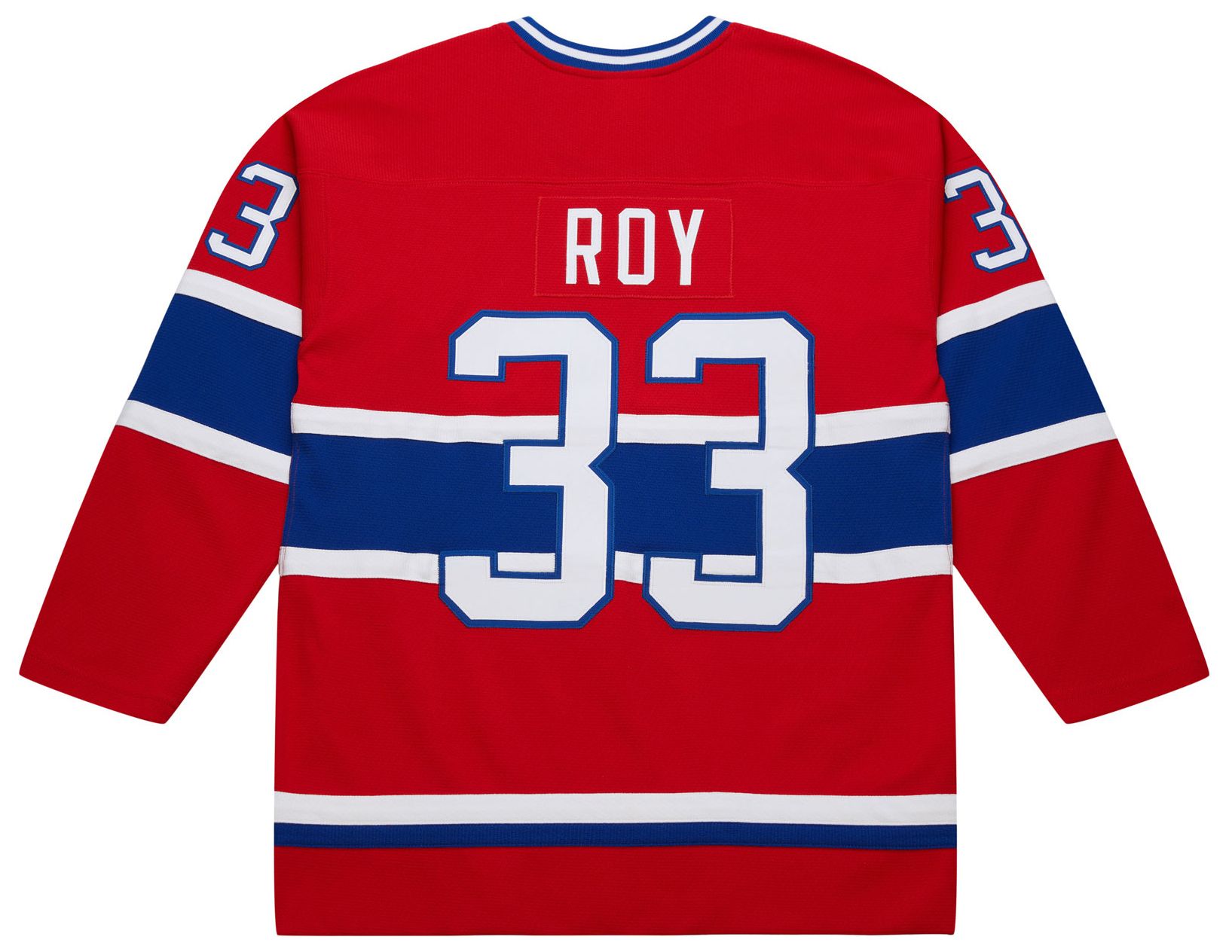 Mitchell & Ness Men's Montreal Canadiens Patrick Roy #33 1992 Red Power Play Vintage Replica Jersey product image