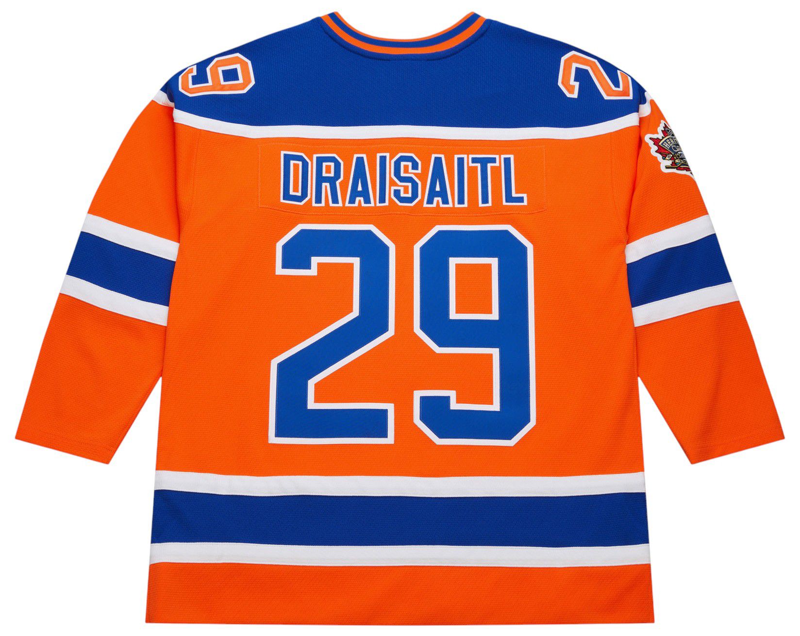 Mitchell & Ness Adult Edmonton Oilers Leon Draisaitl #29 Blue Line Jersey product image