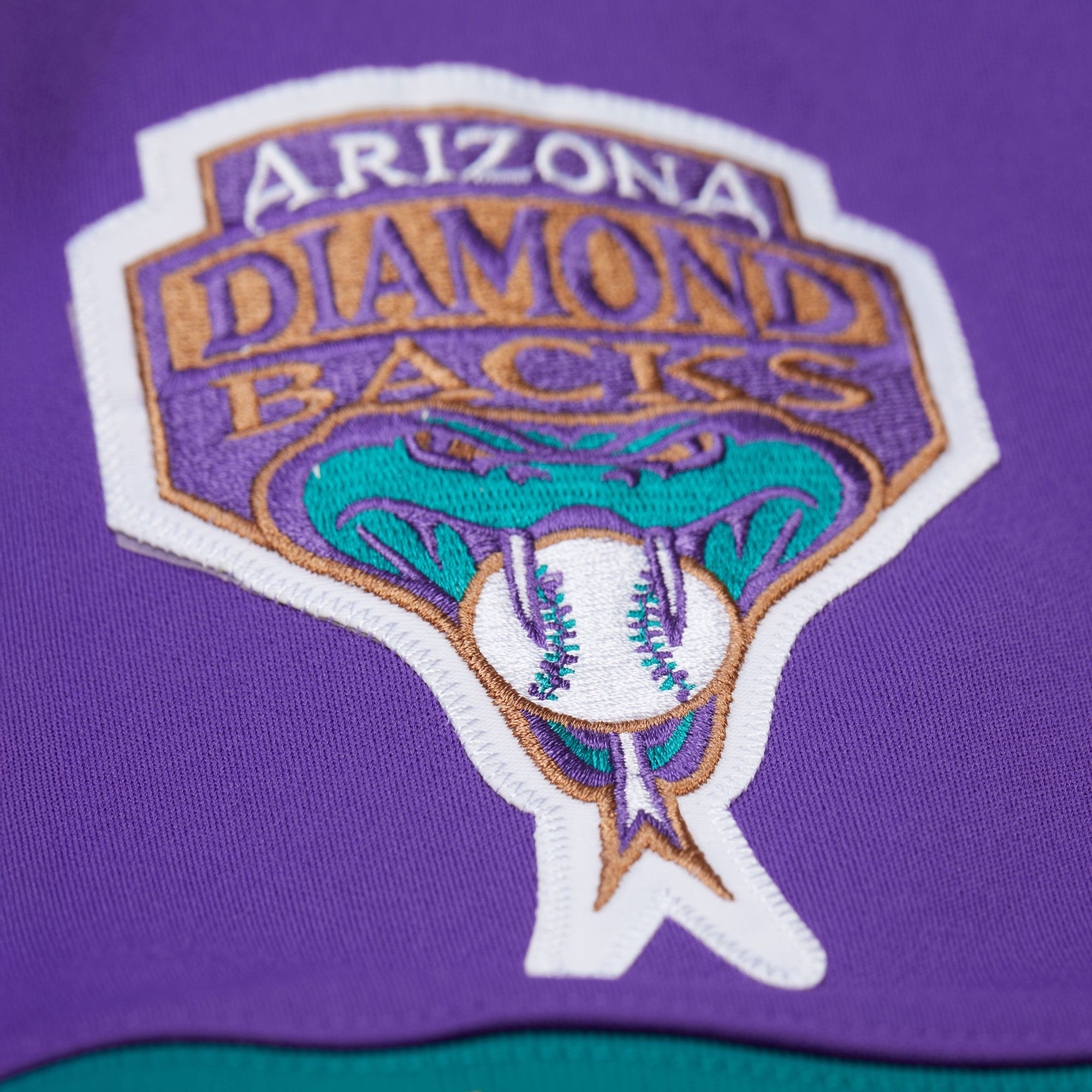 Mitchell & Ness Men's Arizona Diamondbacks Randy Johnson #51 Purple Authentic Alternate Jersey product image