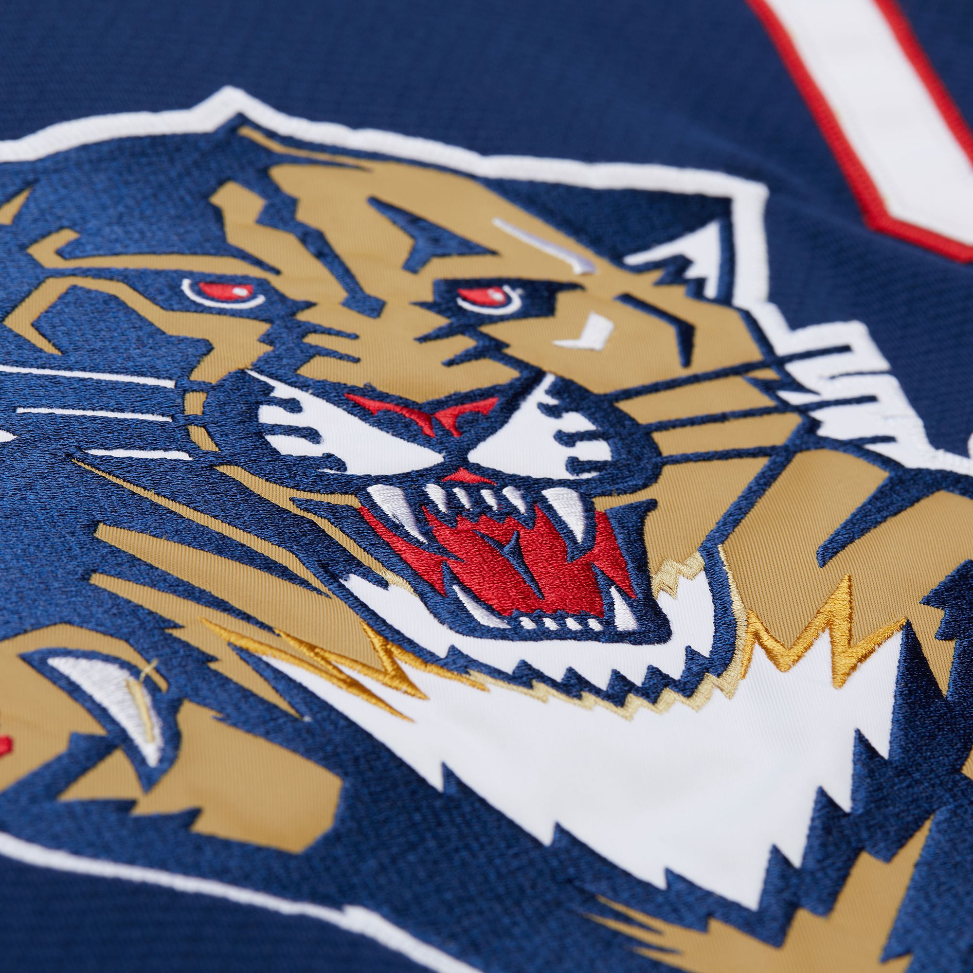 Mitchell & Ness Men's Florida Panthers Olli Jokinen #12 Navy Vintage '03 Jersey product image