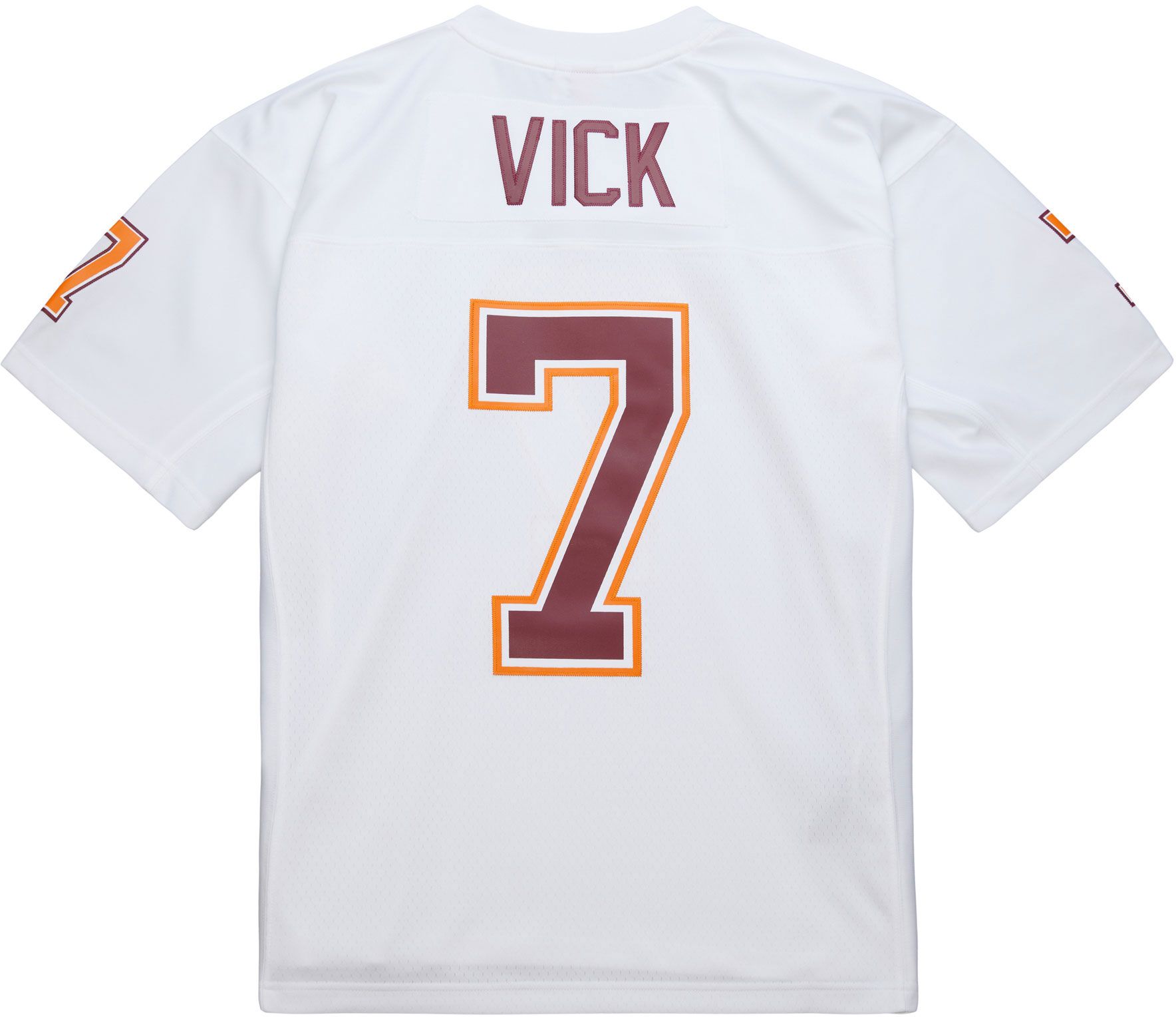 Mitchell & Ness Adult Virginia Tech Hokies Michael Vick #7 White 2000 Jersey product image
