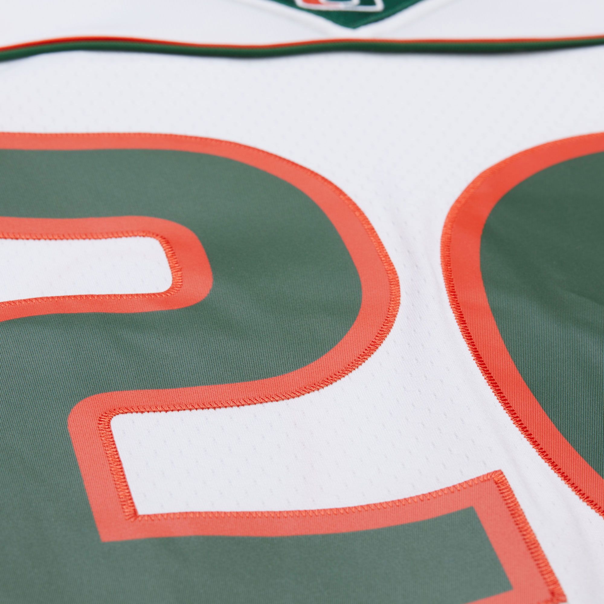 Mitchell & Ness Men's Miami Hurricanes Ed Reed #21 White Football Jersey product image