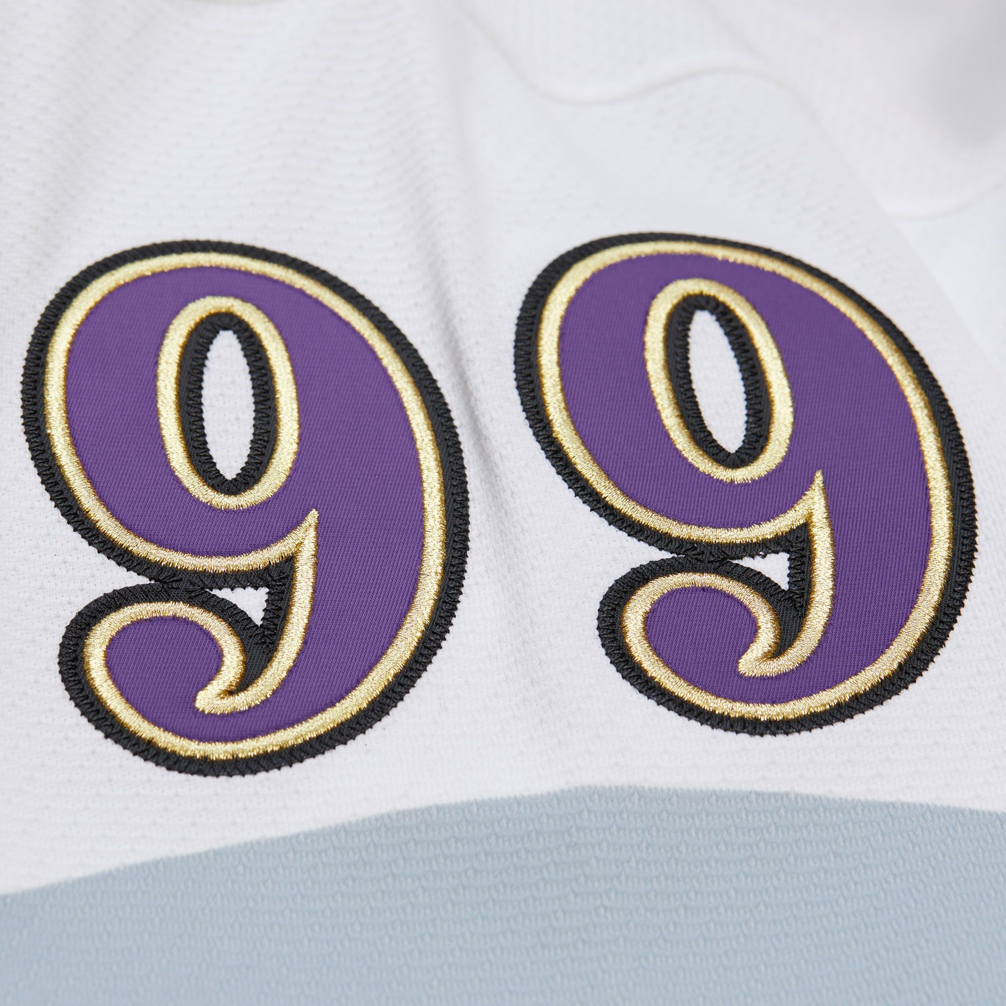 Mitchell & Ness Men's Los Angeles Kings Wayne Gretzky #99 1995 White Power Play Vintage Replica Jersey product image