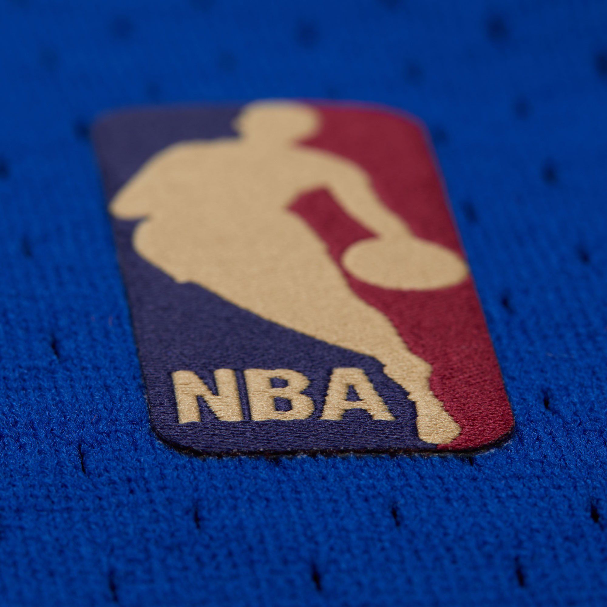 Mitchell & Ness Adult 2005-2006 New York Knicks Stephon Marbury #3 Blue Hardwood Classics Replica Jersey product image