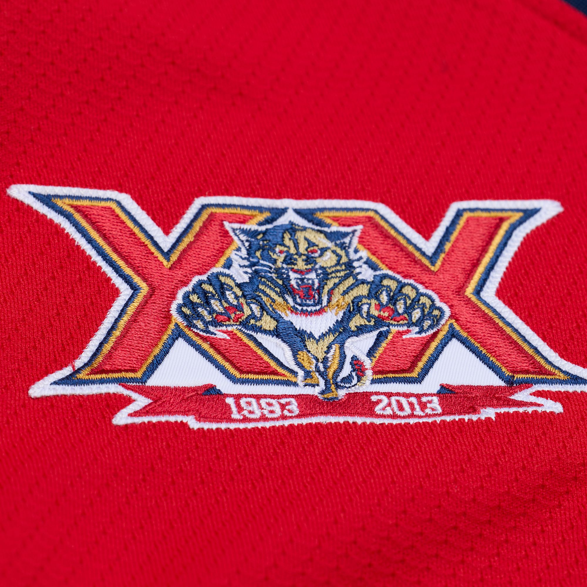 Mitchell & Ness Men's Florida Panthers Aleksander Barkov #16 Red Vintage Power Play Jersey product image