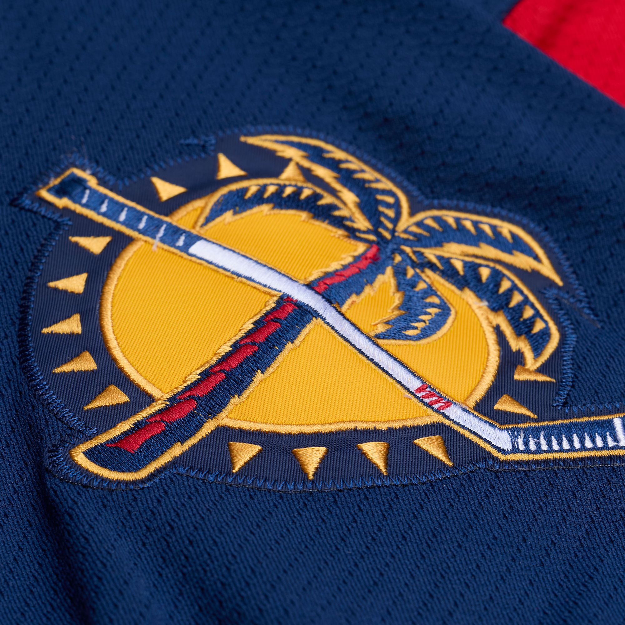 Mitchell & Ness Men's Florida Panthers Aleksander Barkov #16 Red Vintage Power Play Jersey product image