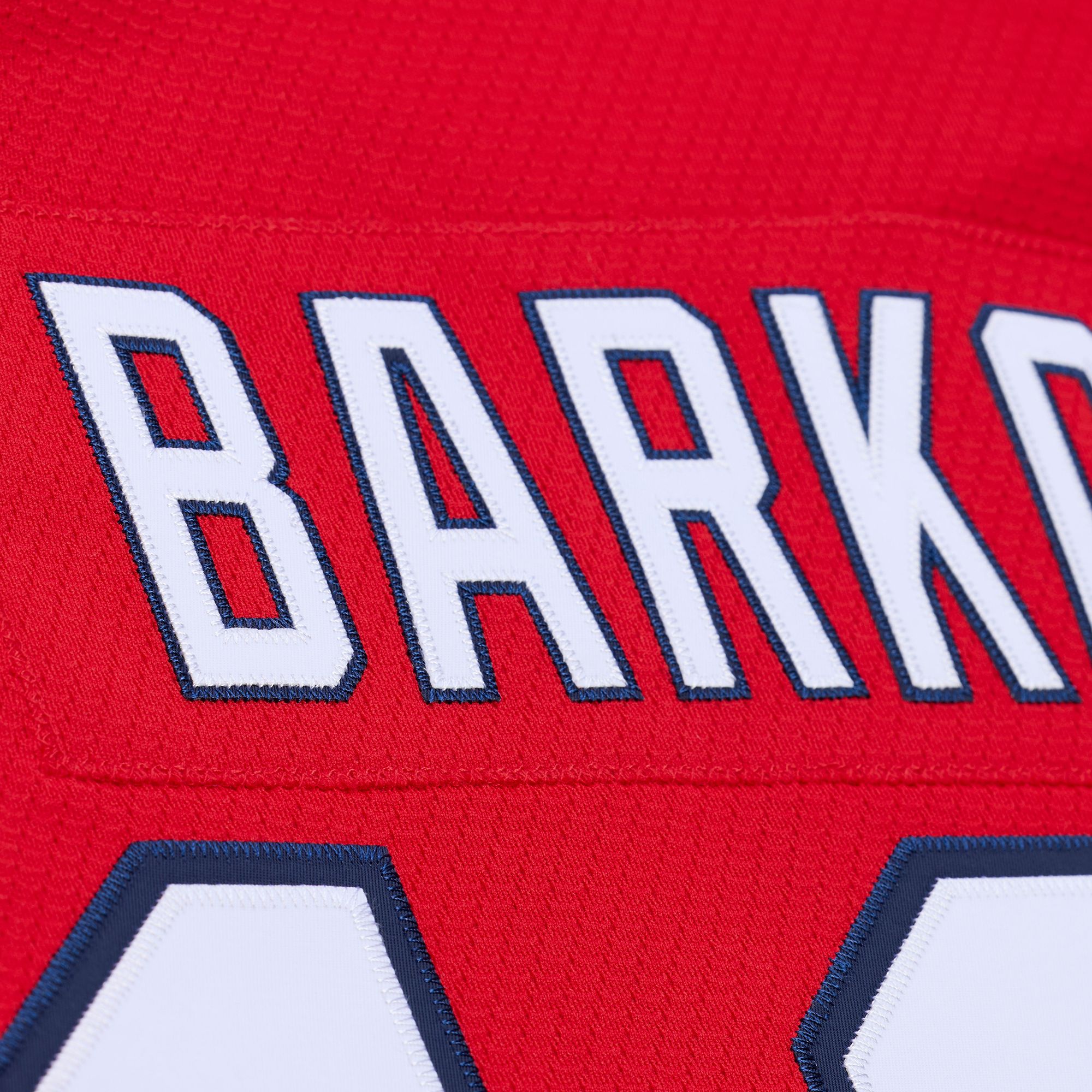 Mitchell & Ness Men's Florida Panthers Aleksander Barkov #16 Red Vintage Power Play Jersey product image