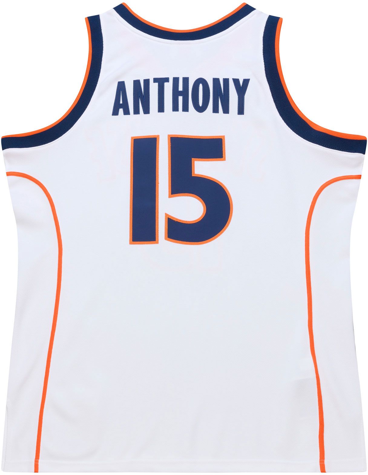 Mitchell & Ness Men's Syracuse Orange Carmelo Anthony #15 White Vintage Power Play Jersey product image