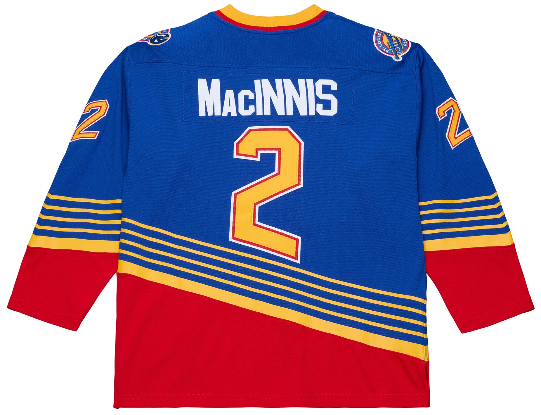 Mitchell & Ness Men's St. Louis Blues Al MacInnis #2 Blue Vintage Power Play Jersey product image