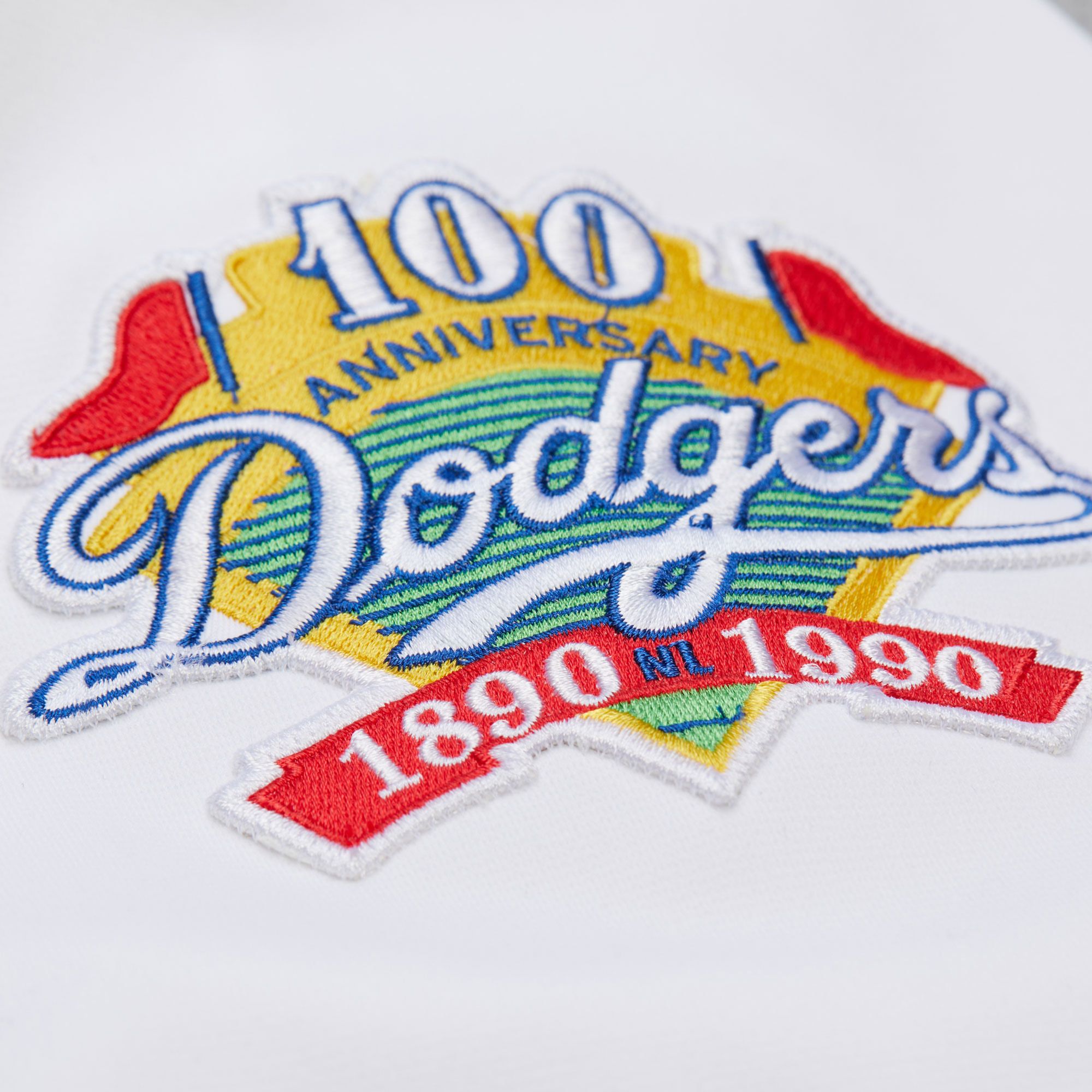 Mitchell & Ness Men's Los Angeles Dodgers White Fernando Valenzuela #34 Cooperstown Authentic Jersey product image