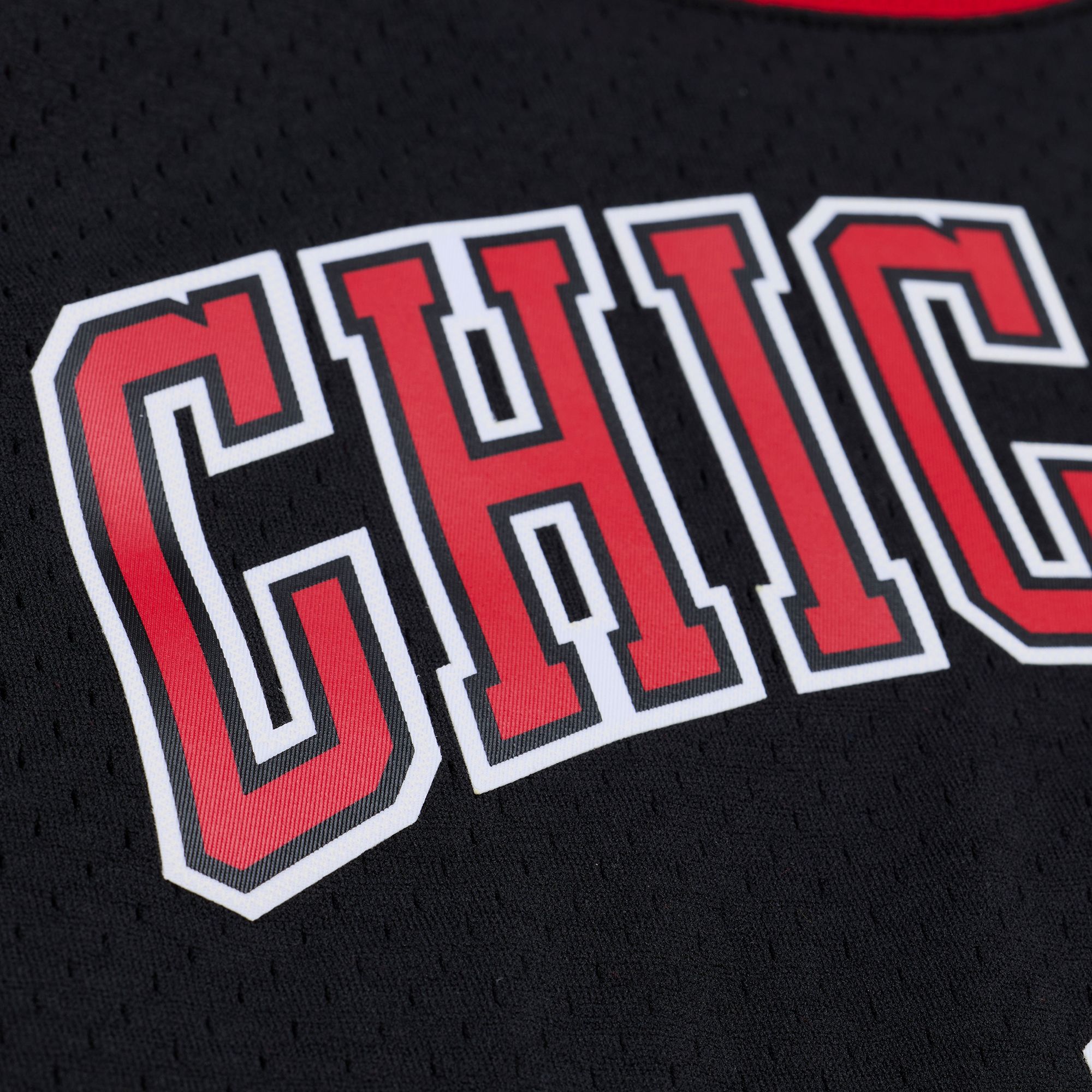 Mitchell & Ness Adult Chicago Bulls Derrick Rose #1 Black Hardwood Classic 2010 Replica Jersey product image