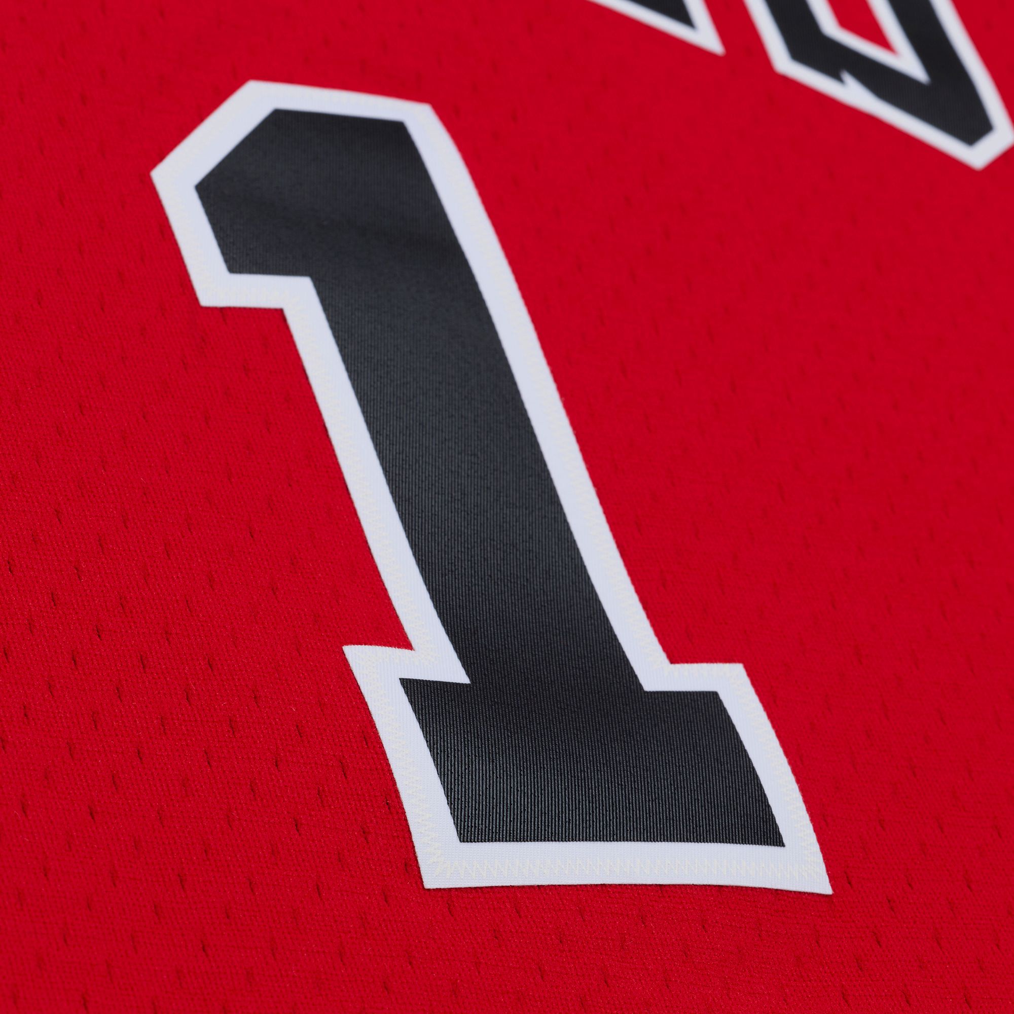 Mitchell & Ness Adult Chicago Bulls Derrick Rose #1 Red Hardwood Classic 2008 Replica Jersey product image