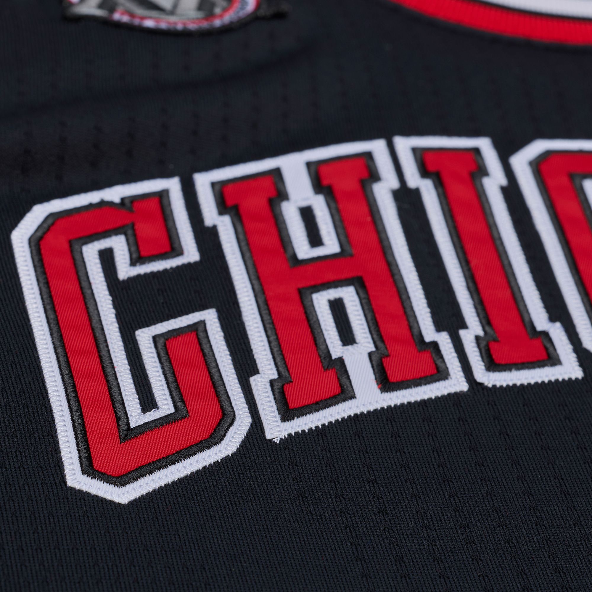 Mitchell & Ness Adult Chicago Bulls Derrick Rose #1 Black Hardwood Classic 2010 Authentic Jersey product image