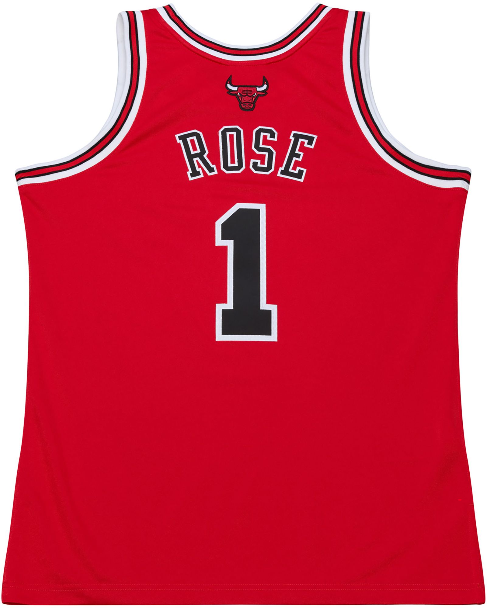 Mitchell & Ness Adult Chicago Bulls Derrick Rose #1 Red Hardwood Classic 2008 Authentic Jersey product image