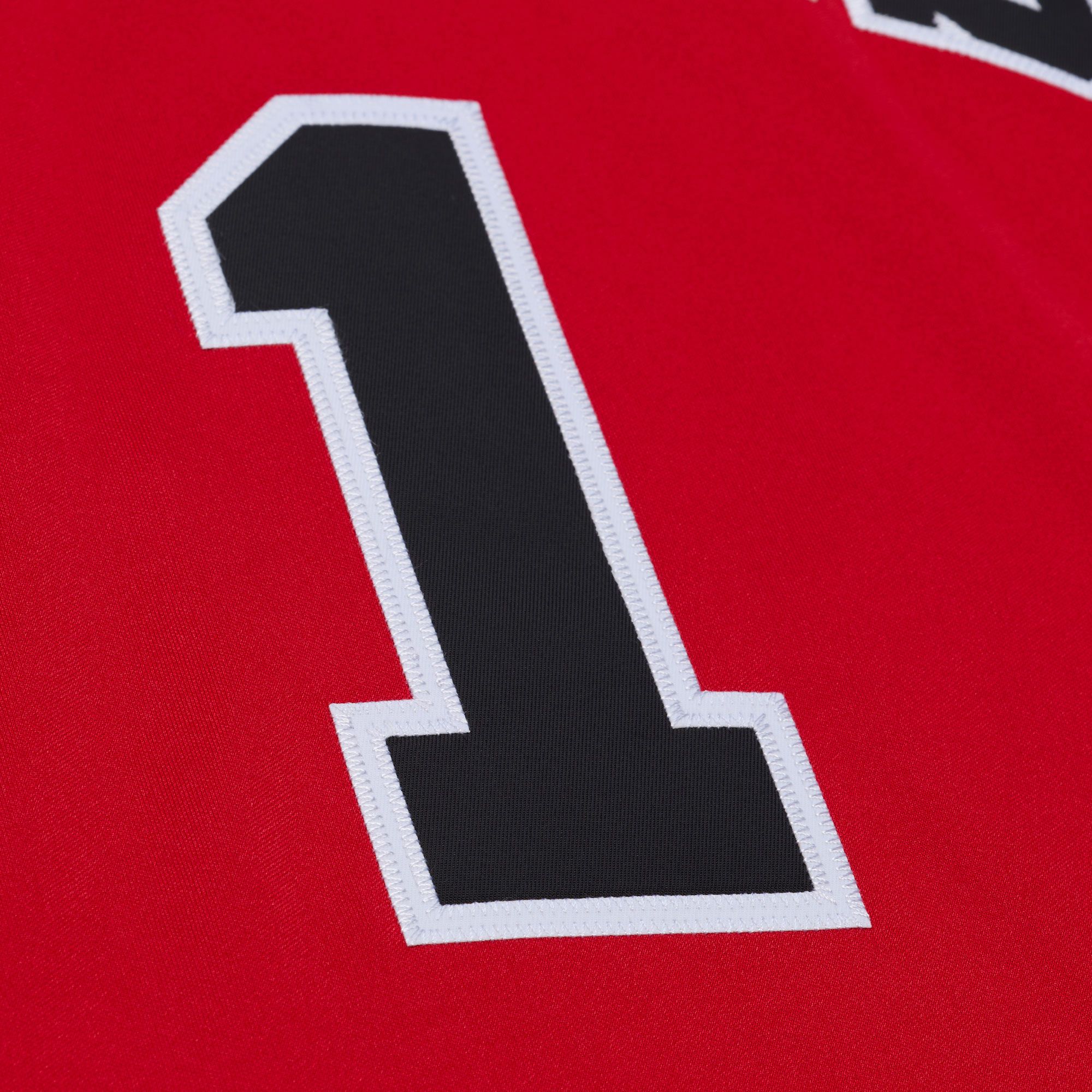 Mitchell & Ness Adult Chicago Bulls Derrick Rose #1 Red Hardwood Classic 2008 Authentic Jersey product image