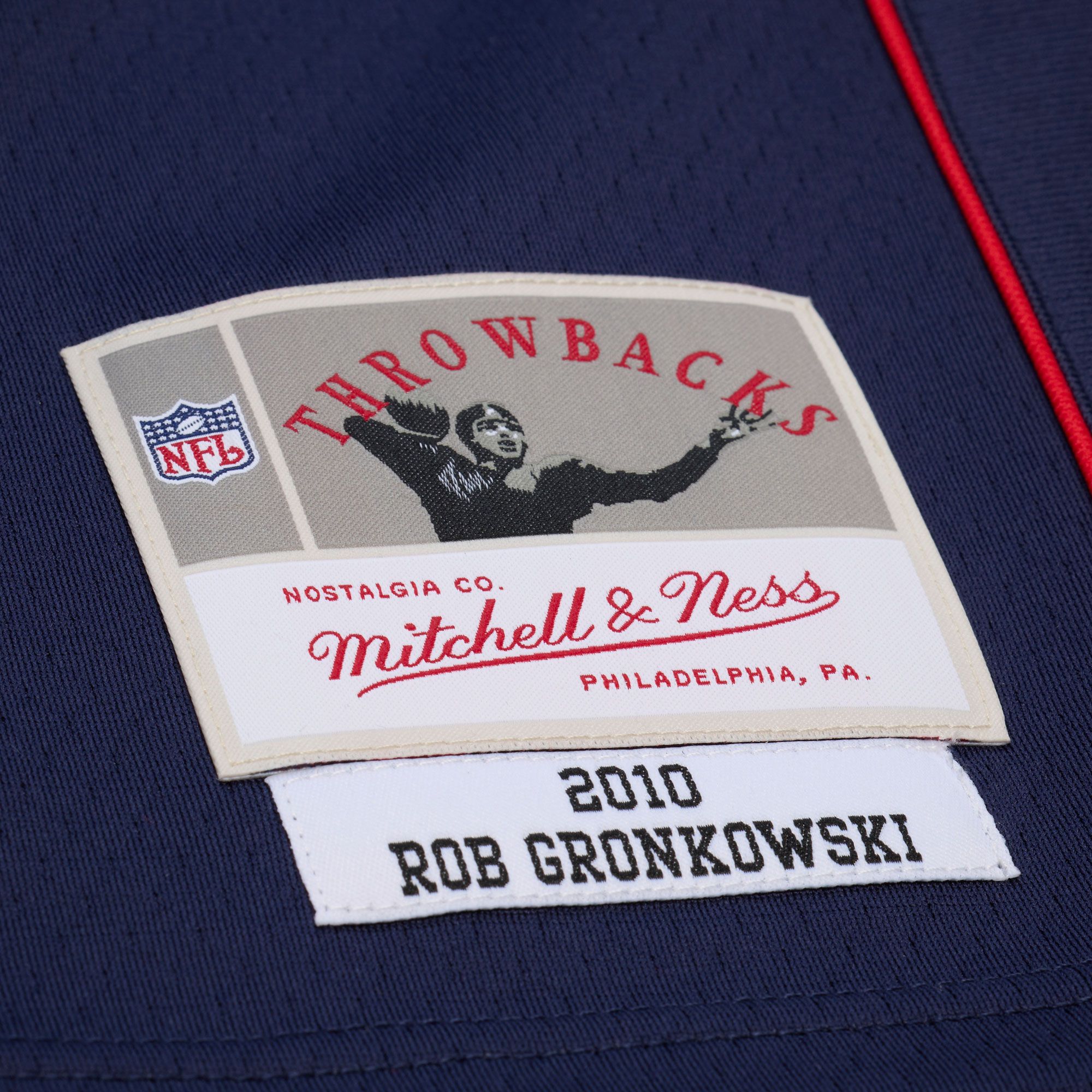 Mitchell & Ness Men's New England Patriots Rob Gronkowski #87 Navy Legacy Jersey product image