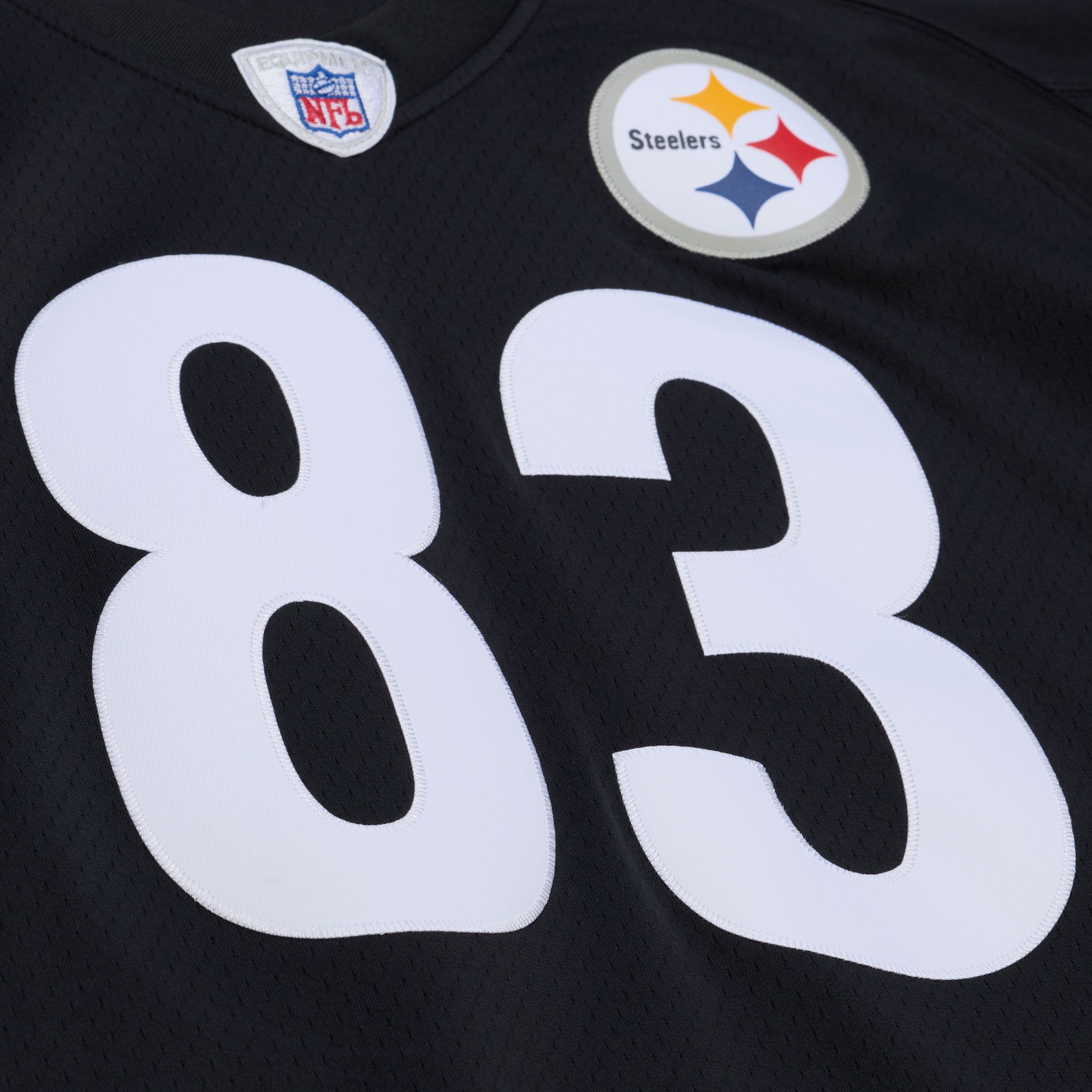 Mitchell & Ness Men's Pittsburgh Steelers Heath Miller #83 Black Legacy Jersey product image