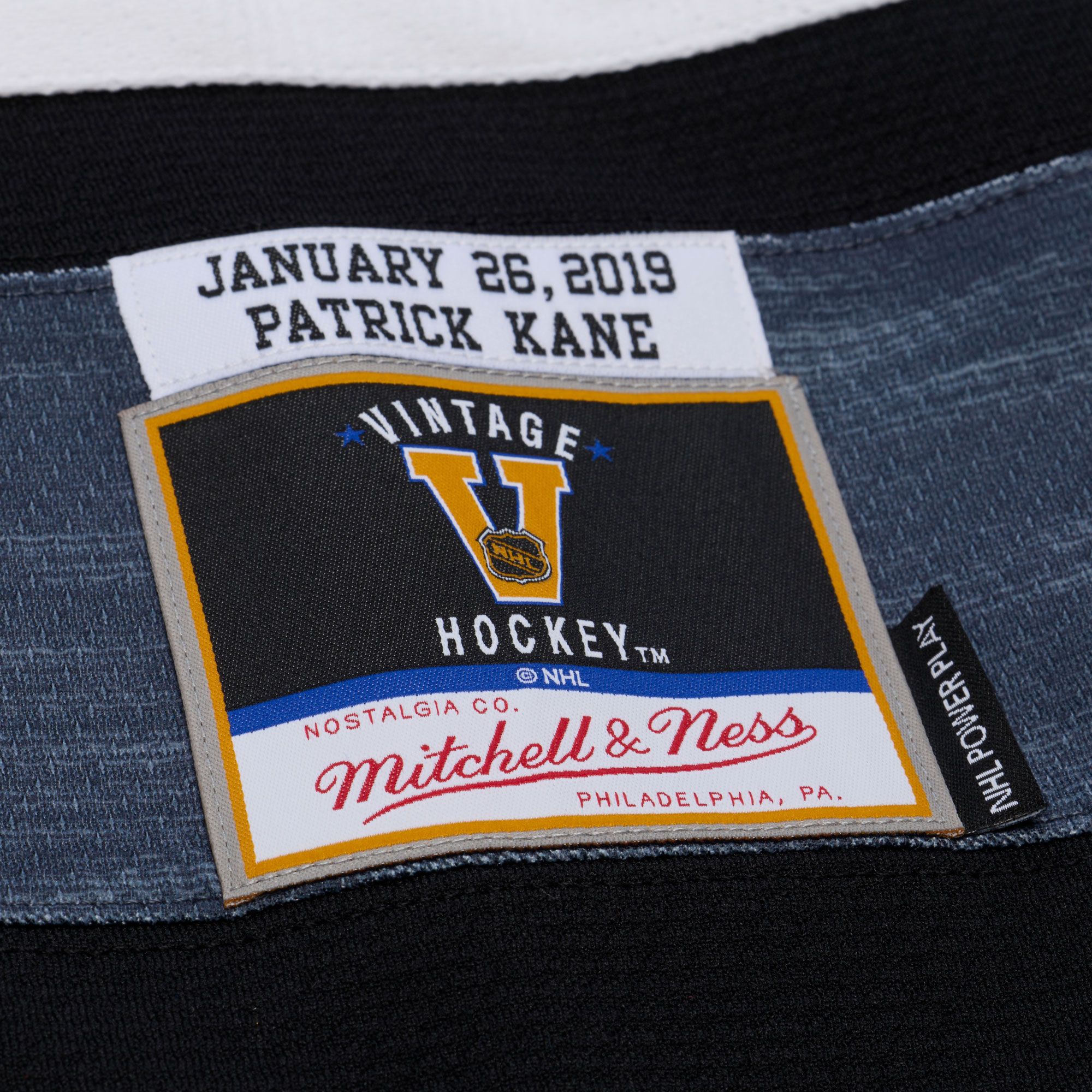 Mitchell & Ness Men's Seattle Kraken Black/White Patrick Kane #88 All Star Game 2019 Jersey product image