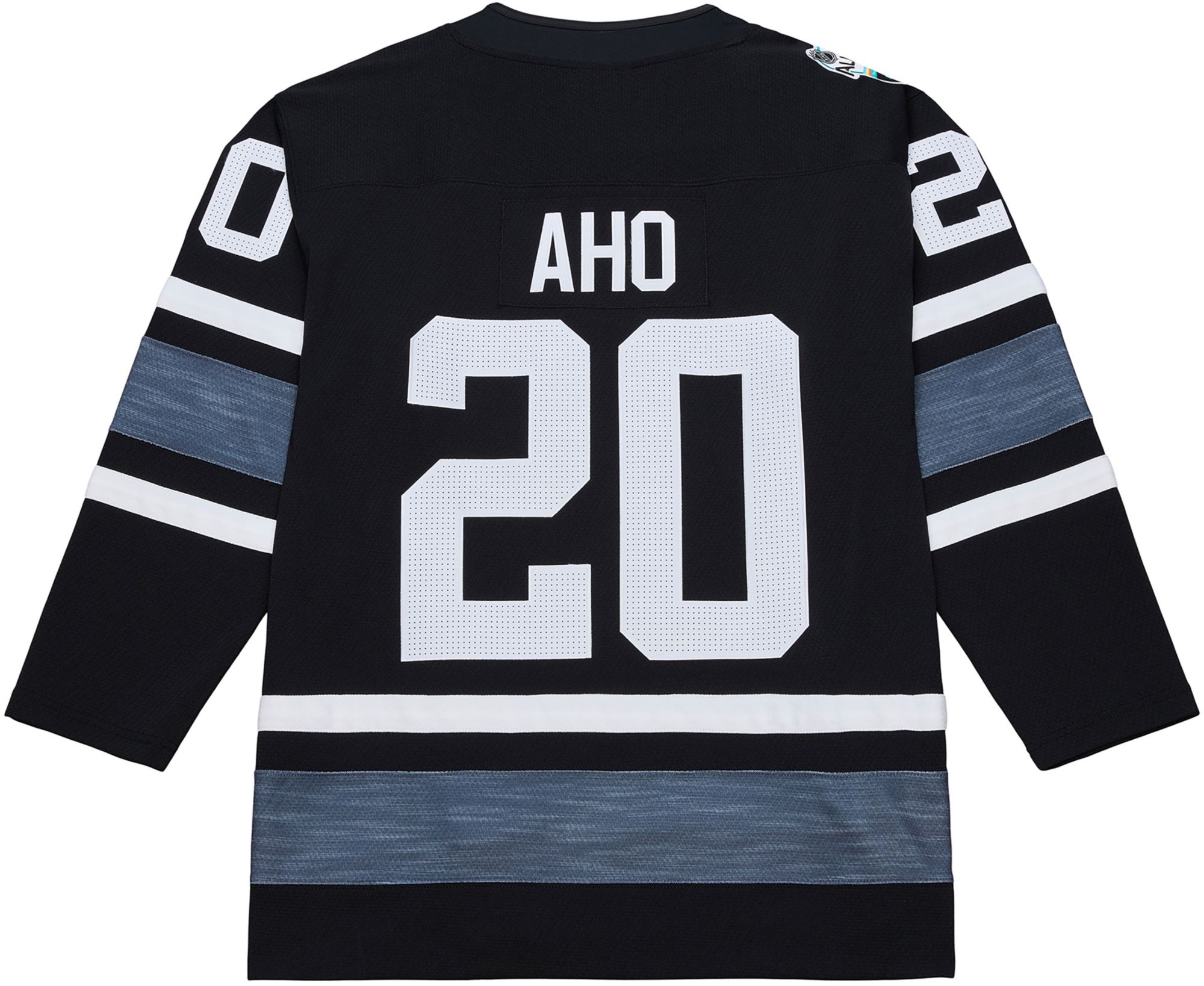 Mitchell & Ness Men's Seattle Kraken Black/White Sebastian Aho #20 All Star Game 2019 Jersey product image