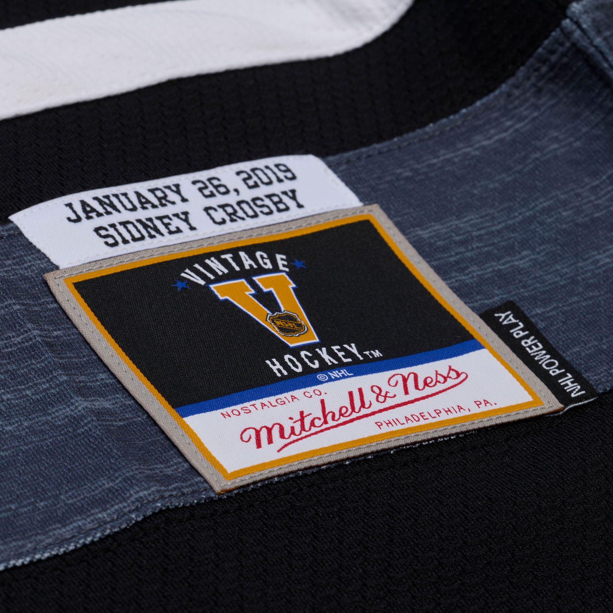 Mitchell & Ness Men's Seattle Kraken Black/White Sidney Crosby #87 All Star Game 2019 Jersey product image