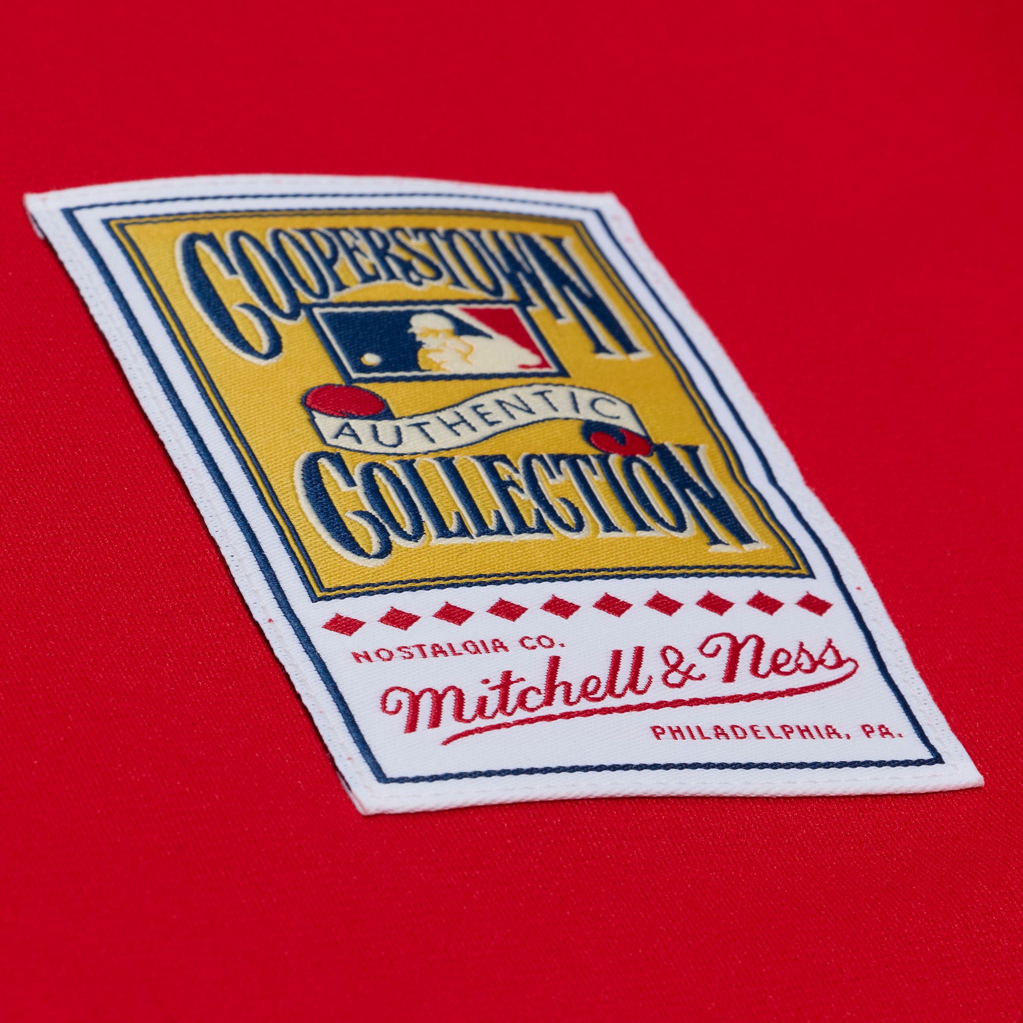 Mitchell & Ness Men's Atlanta Braves Chipper Jones #10 Red Authentic Alternate Jersey product image