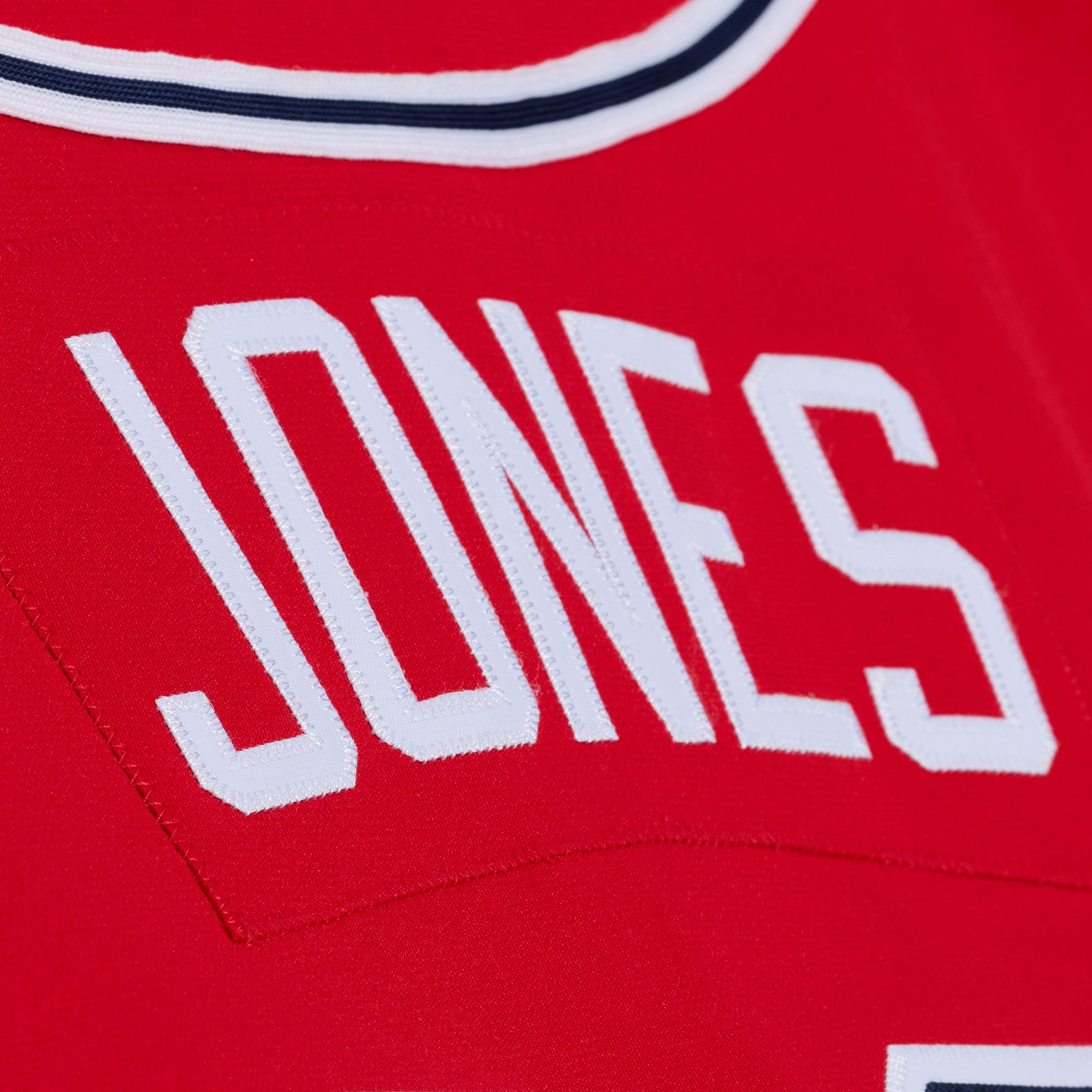 Mitchell & Ness Men's Atlanta Braves Chipper Jones #10 Red Authentic Alternate Jersey product image