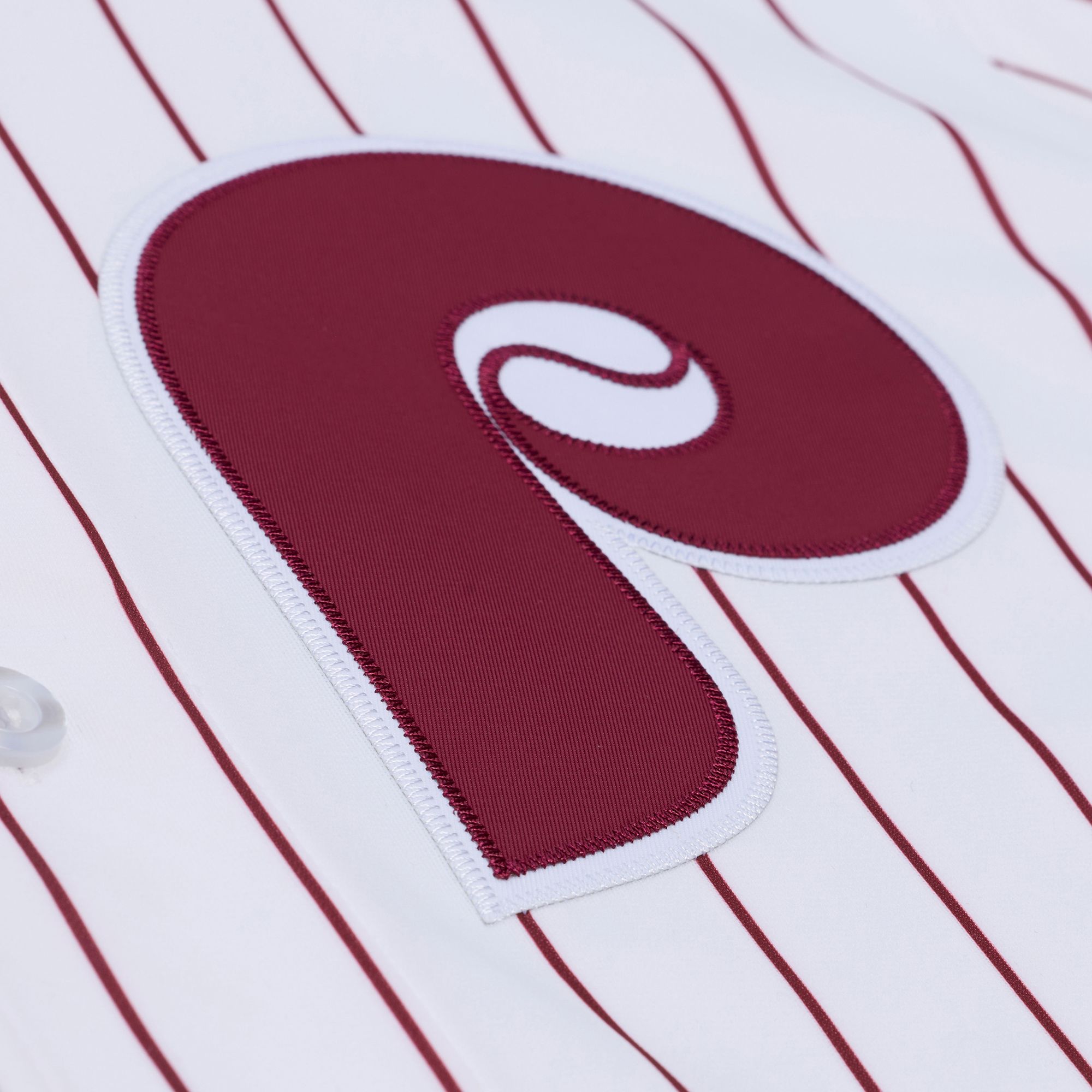 Mitchell & Ness Men's Philadelphia Phillies Jimmy Rollins #11 White Authentic Home Jersey product image