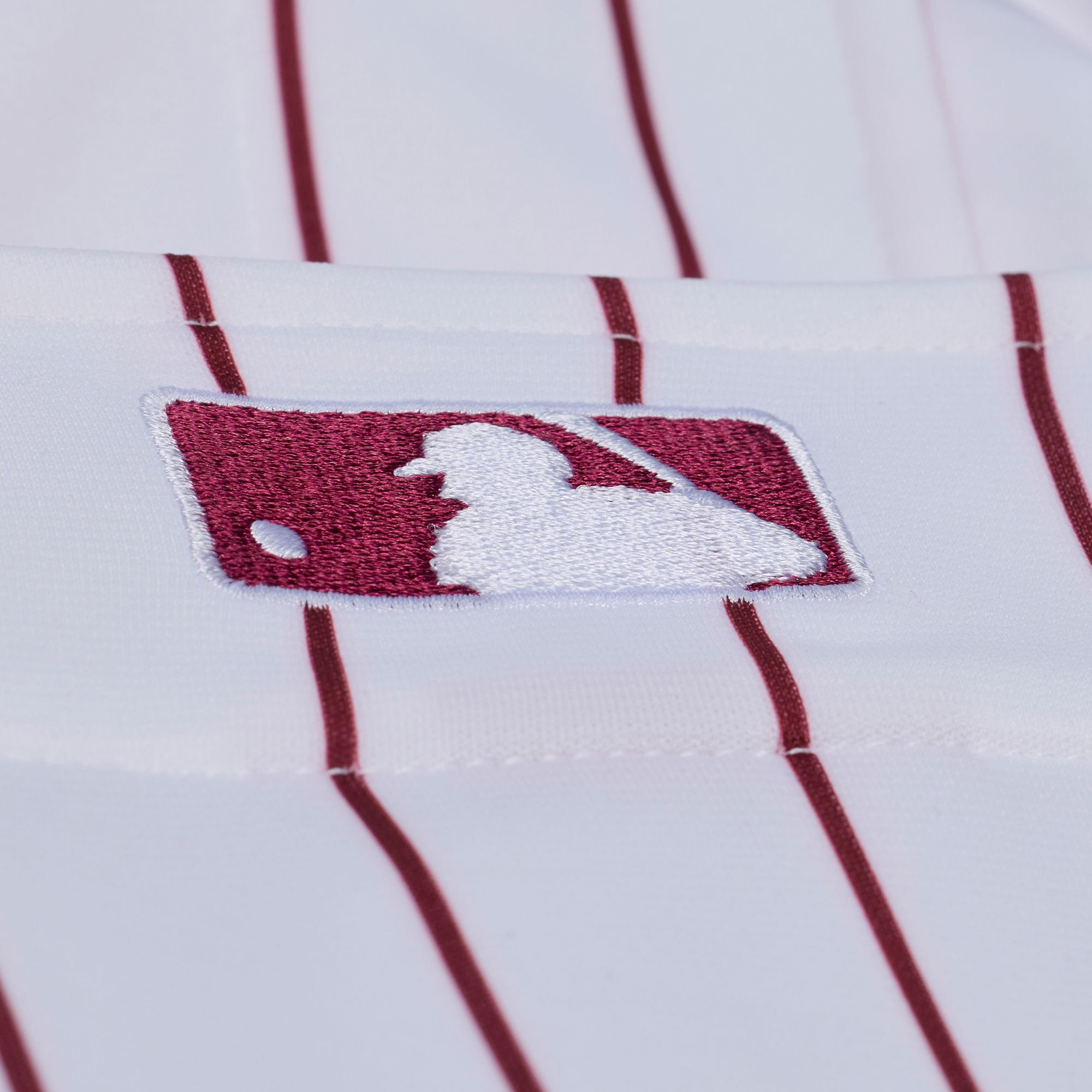 Mitchell & Ness Men's Philadelphia Phillies Jimmy Rollins #11 White Authentic Home Jersey product image