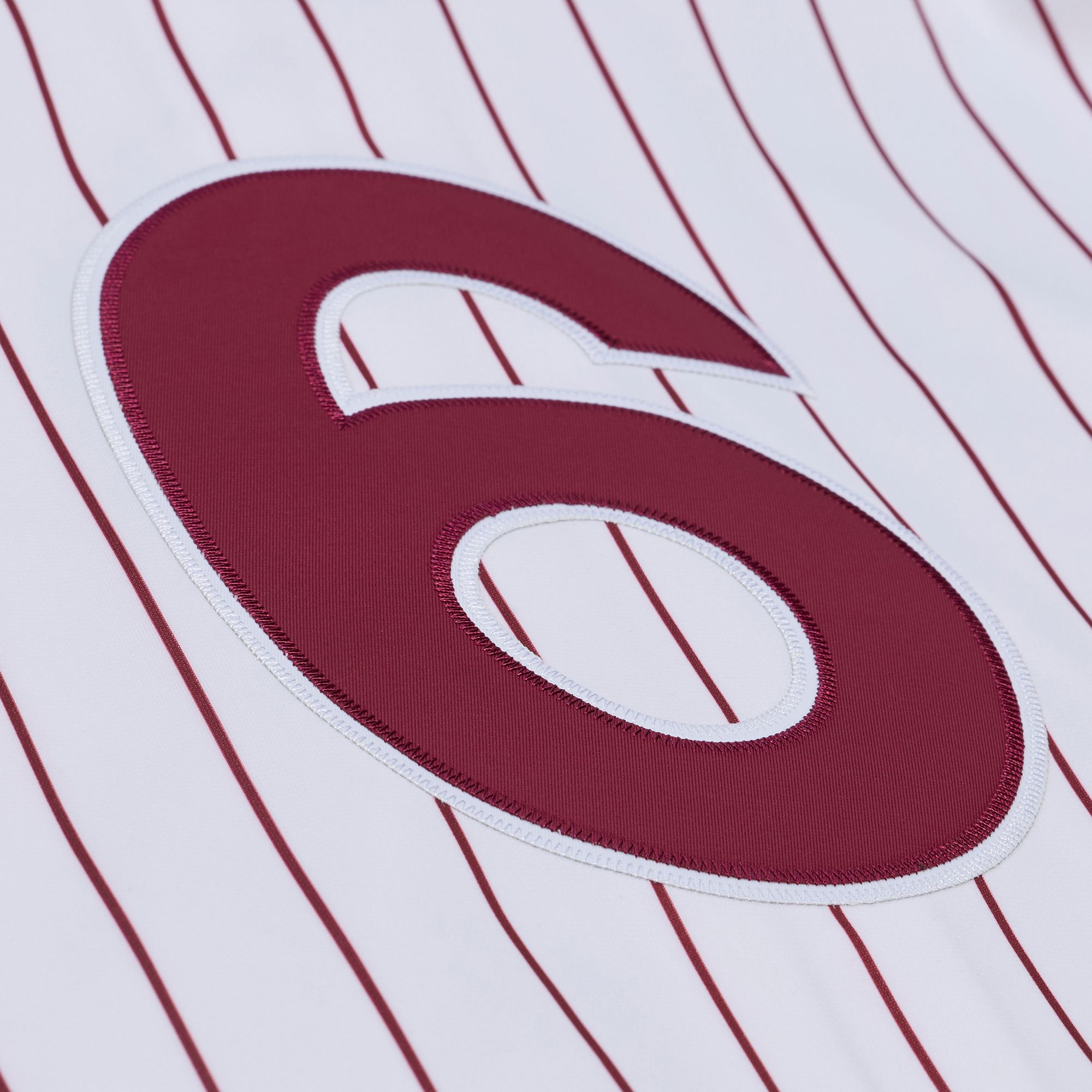 Mitchell & Ness Men's Philadelphia Phillies Jimmy Rollins #11 White Authentic Home Jersey product image