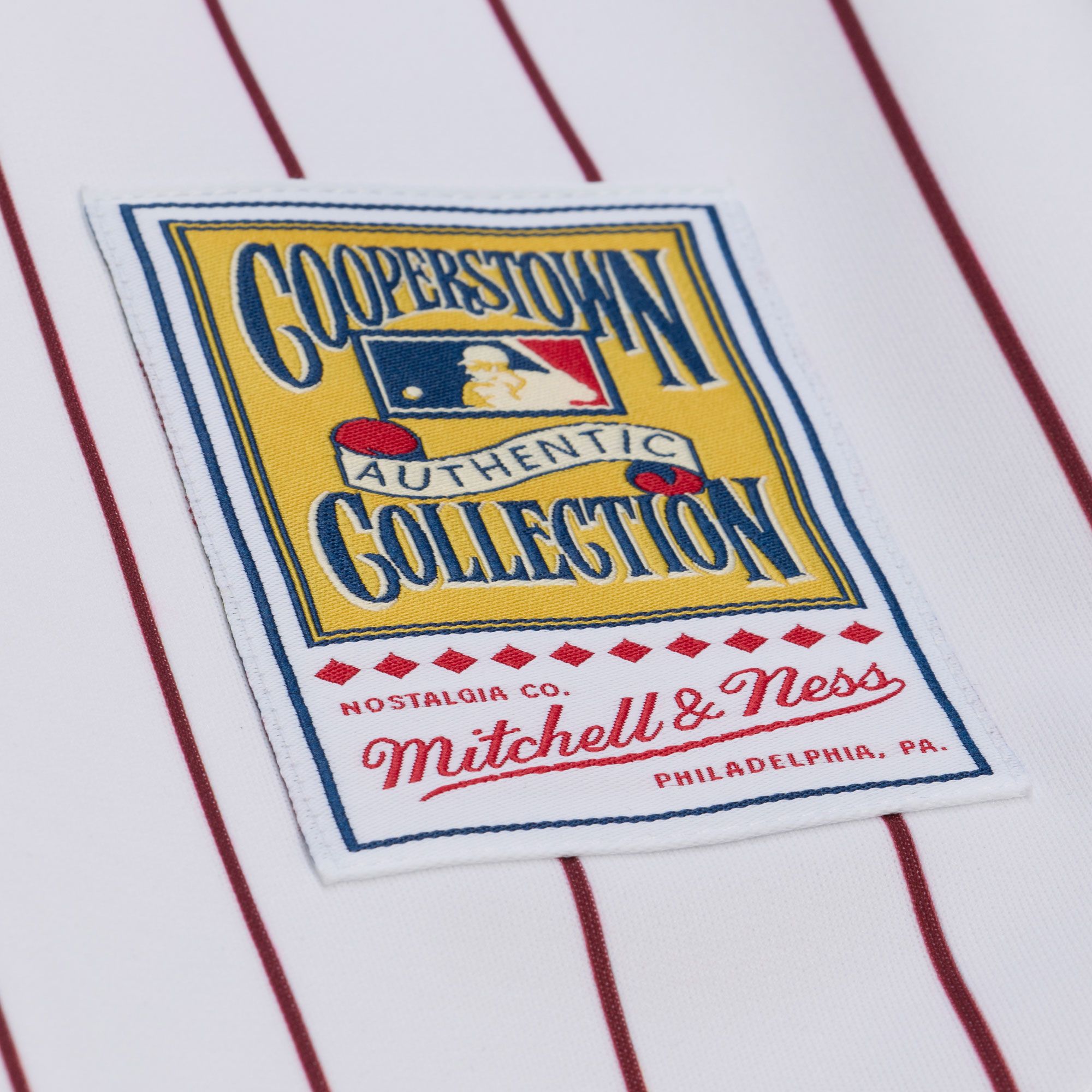 Mitchell & Ness Men's Philadelphia Phillies Chase Utley #26 White Authentic Home Jersey product image
