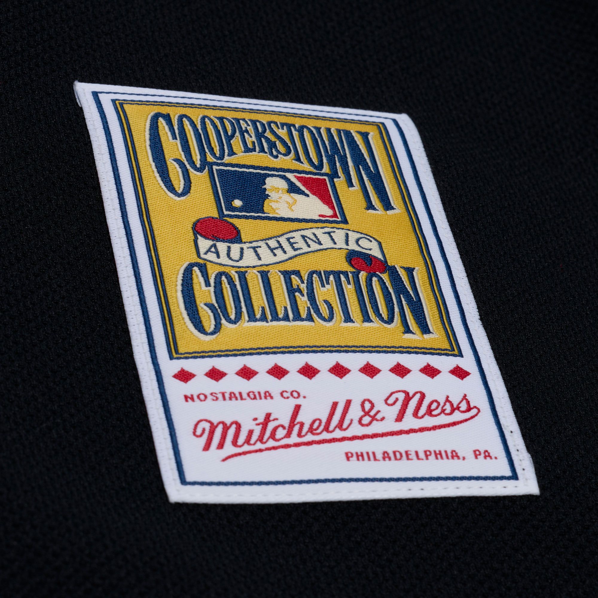 Mitchell & Ness Men's Miami Marlins Melky Cabrera #53 Black Mesh Alternate Jersey product image