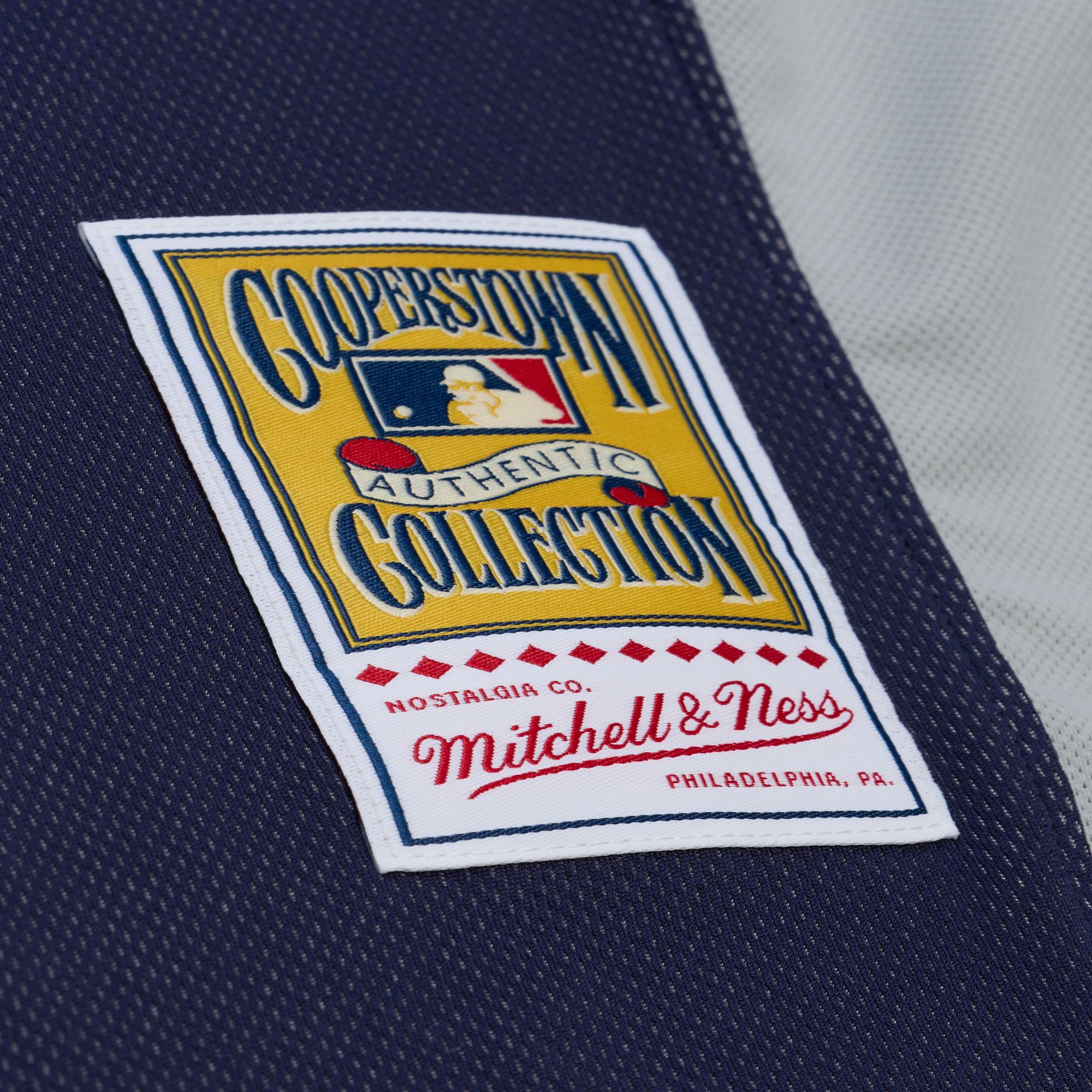 Mitchell & Ness Men's New York Yankees CC Sabathia #52 Navy Mesh Alternate Jersey product image