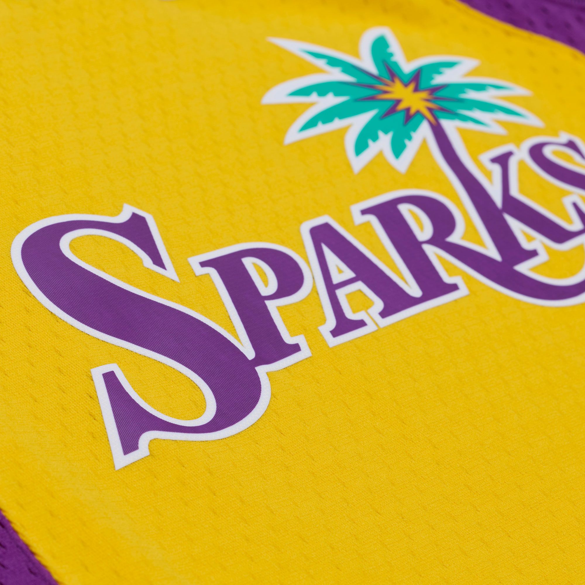 Mitchell & Ness Men's Los Angeles Sparks Yellow Lisa Leslie Retro Jersey product image