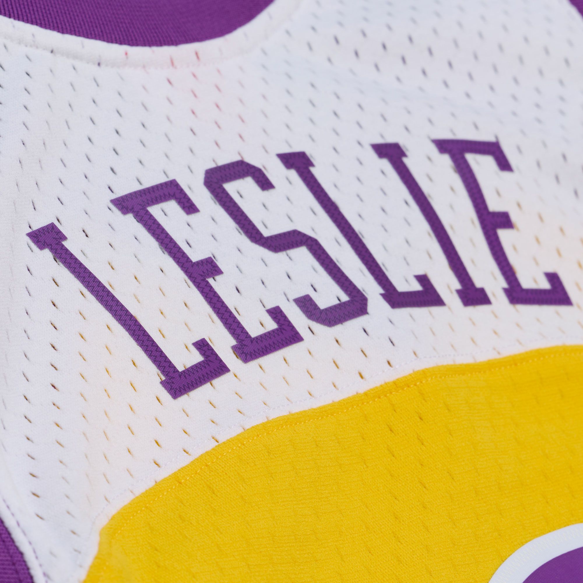 Mitchell & Ness Men's Los Angeles Sparks Yellow Lisa Leslie Retro Jersey product image