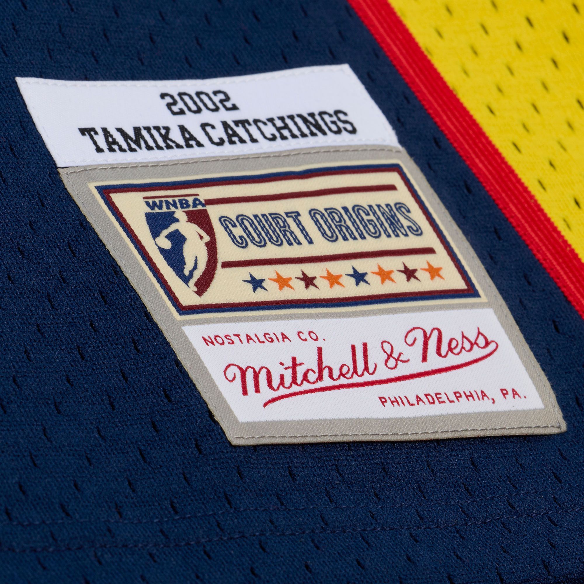 Mitchell & Ness Men's Indiana Fever Blue Tamika Catchings Retro Jersey product image