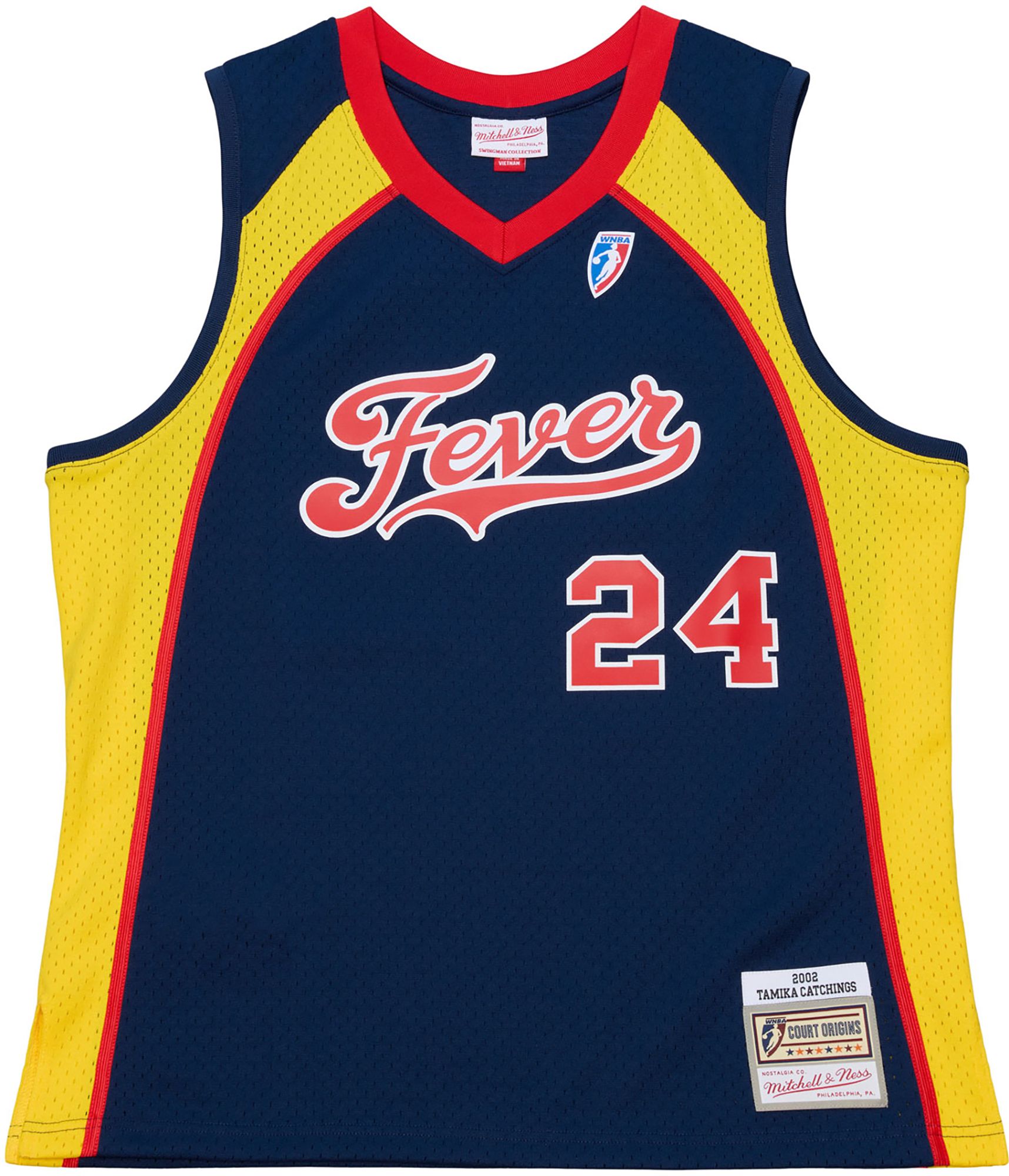 Mitchell & Ness Men's Indiana Fever Blue Tamika Catchings Retro Jersey product image