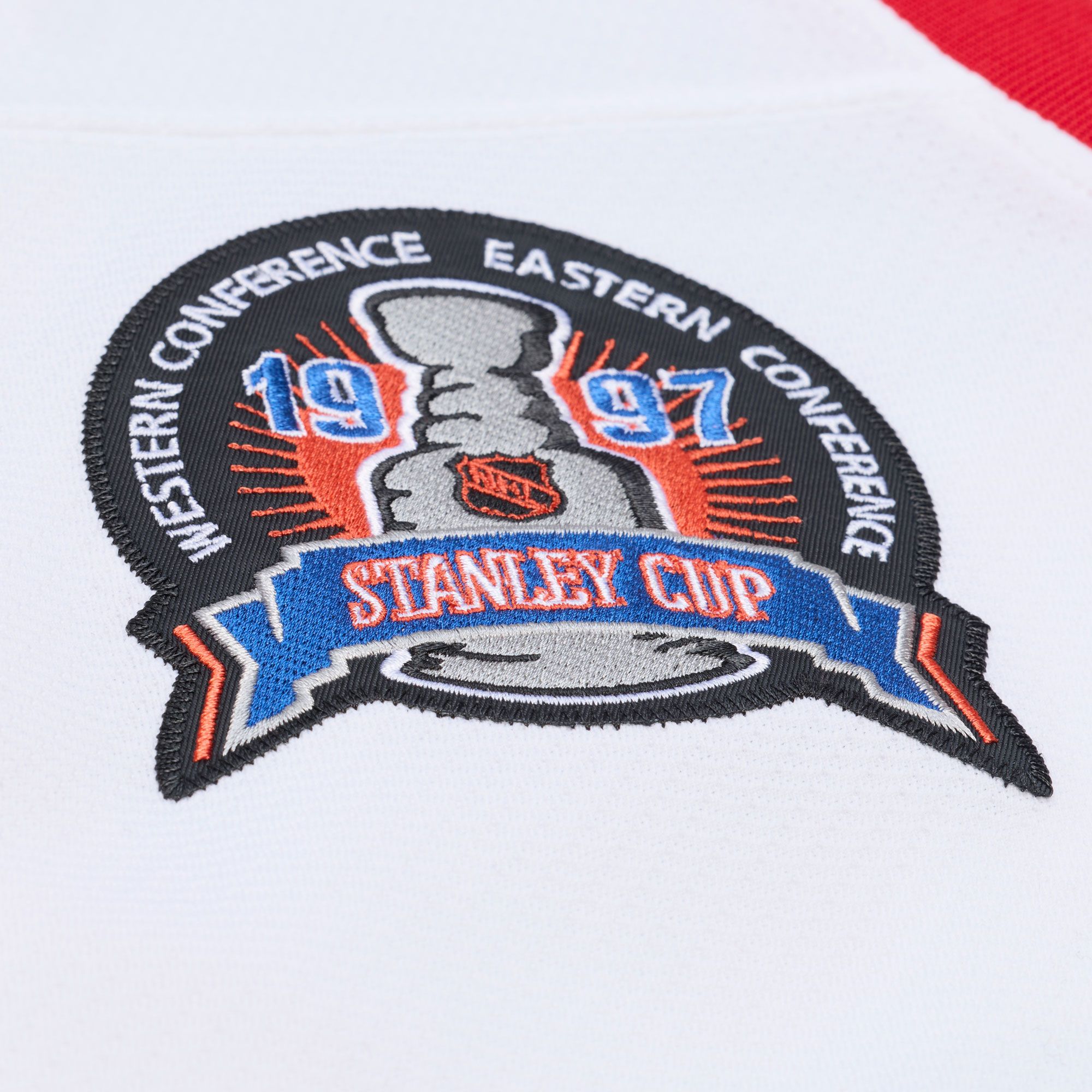 Mitchell & Ness Men's Detroit Red Wings Sergei Fedorov #91 White 1996 Vintage Jersey product image