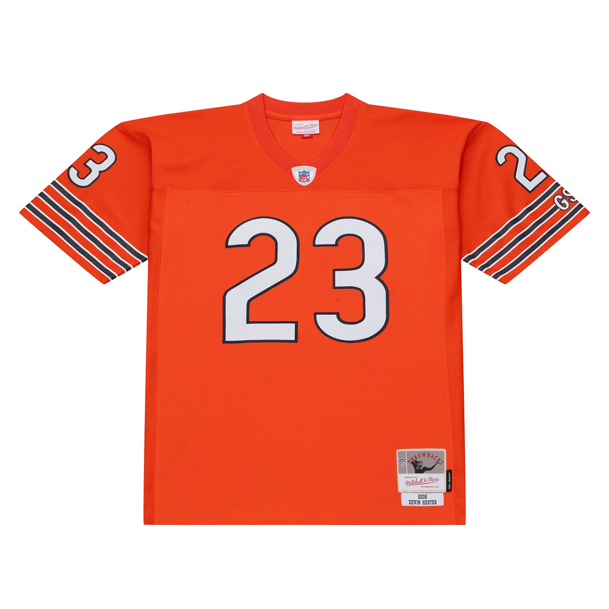 Mitchell & Ness Men's Chicago Bears Orange Devin Hester #23 Jersey product image