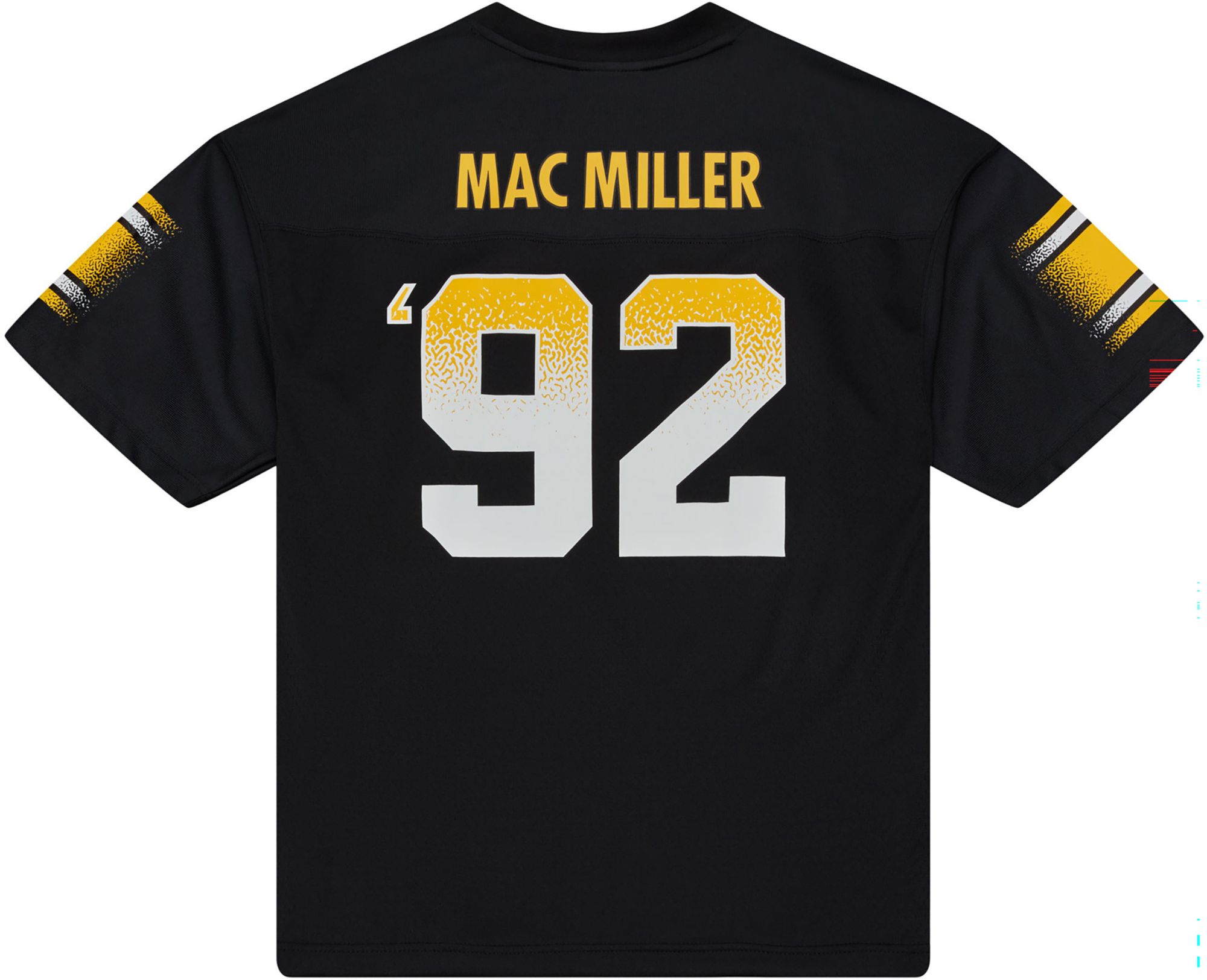 Mitchell & Ness Men's NFL Pittsburgh Steelers x Mac Miller Black Legacy Jersey product image