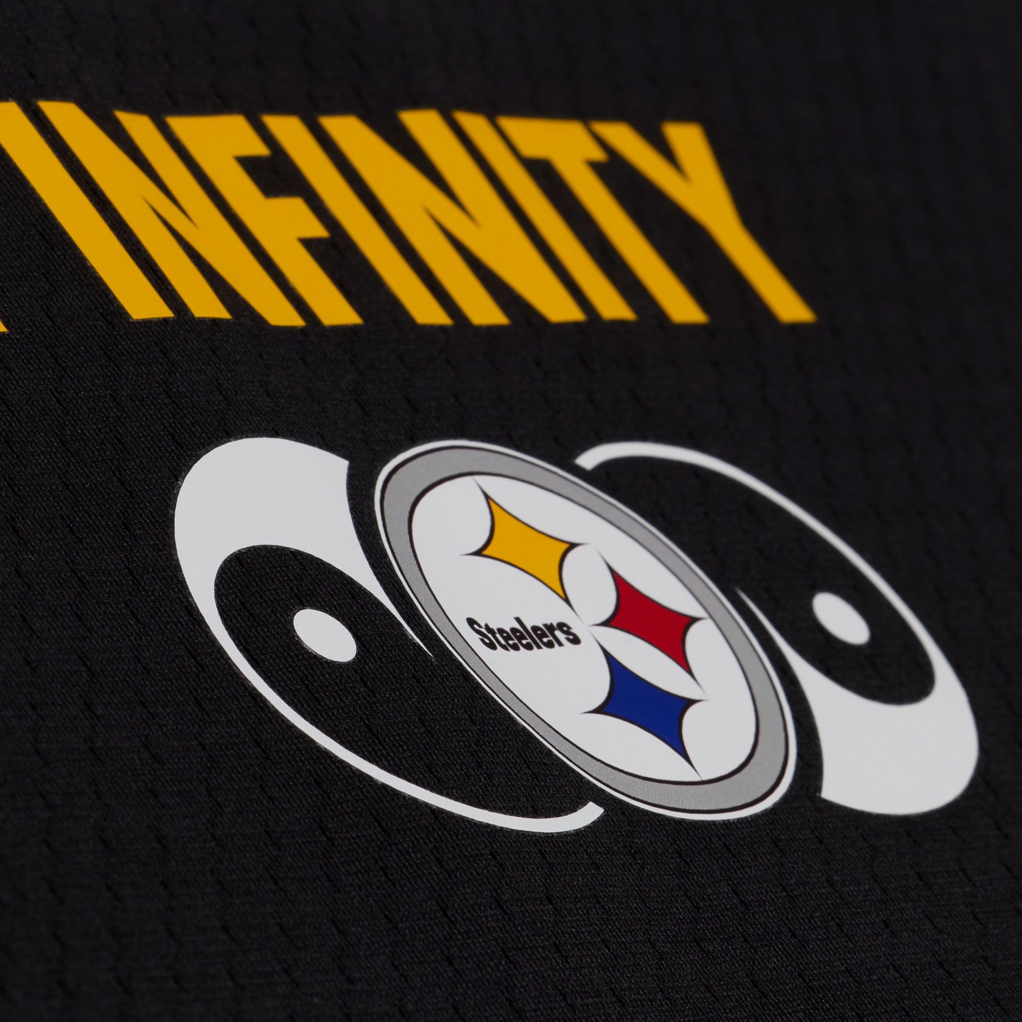 Mitchell & Ness Men's NFL Pittsburgh Steelers x Mac Miller Black Legacy Jersey product image