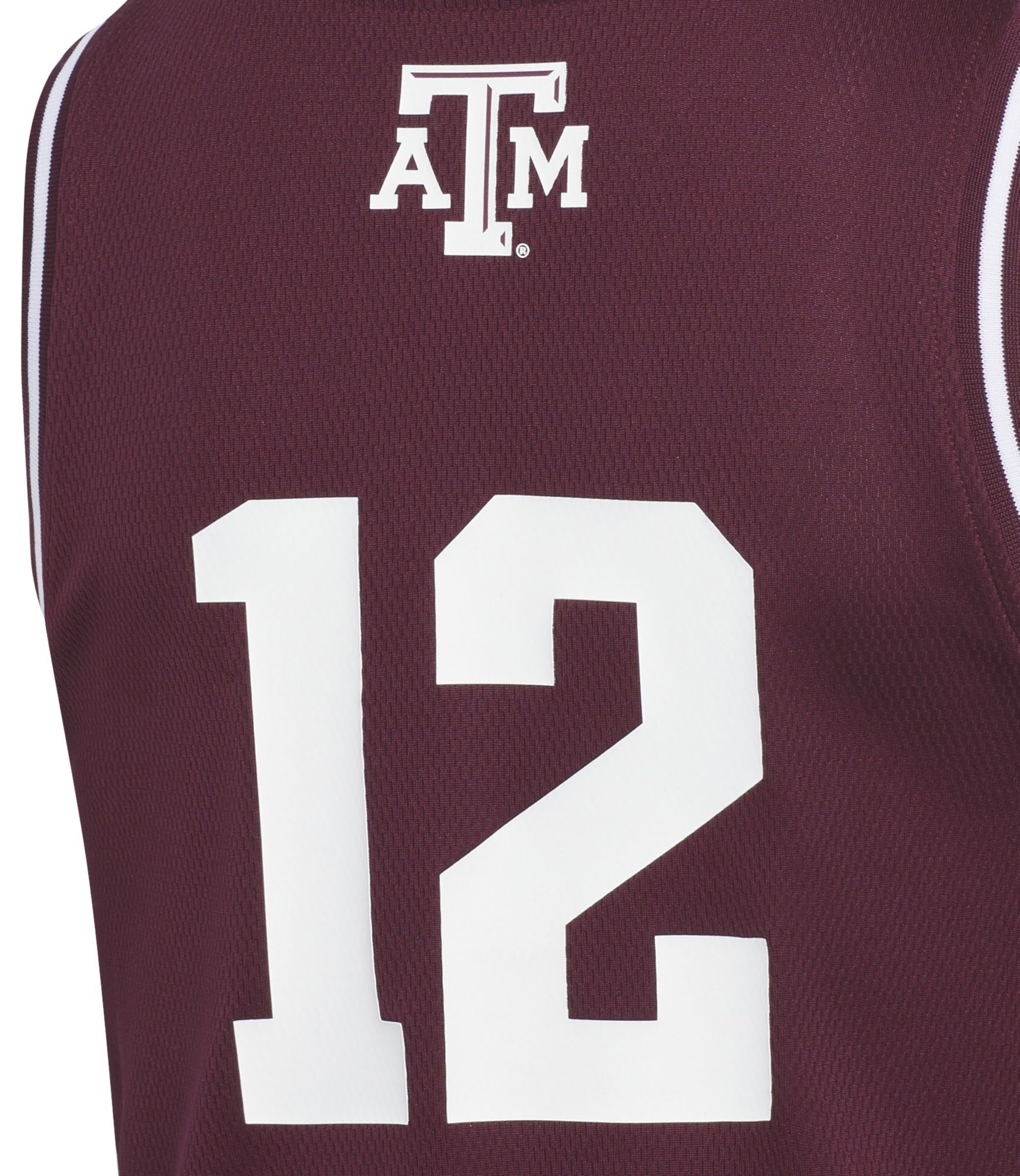 adidas Youth Texas A&M Aggies Team Maroon Swingman Basketball Jersey product image