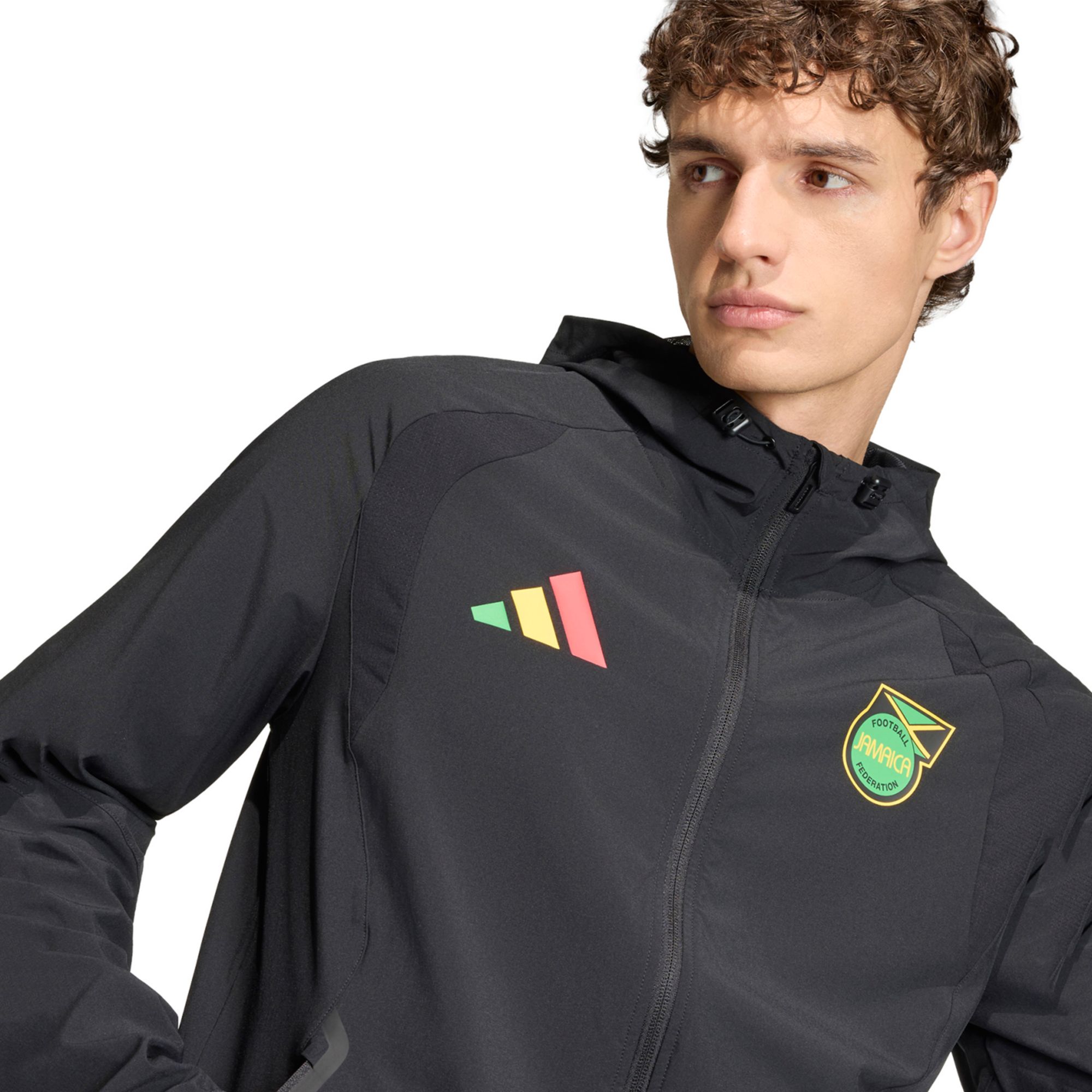 adidas Men's Jamaica 2026 Home Travel Full-Zip Jacket product image