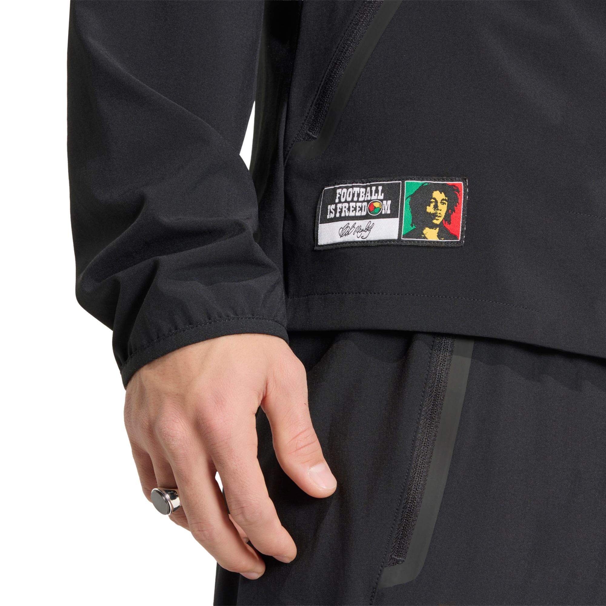 adidas Men's Jamaica 2026 Home Travel Full-Zip Jacket product image