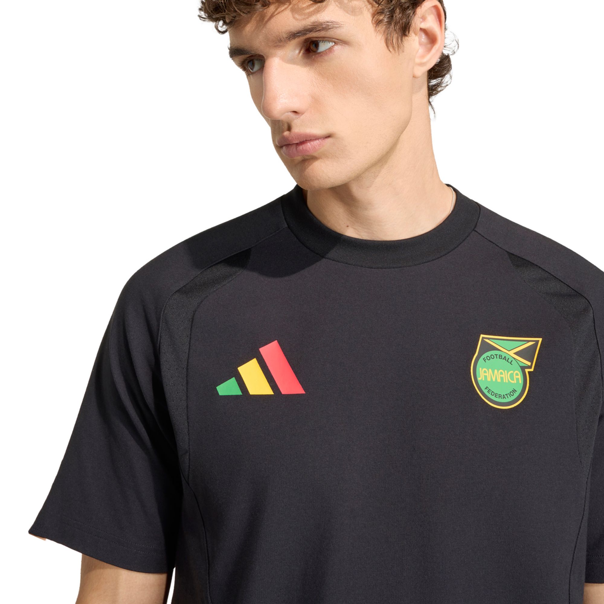 adidas Adult Jamaica 2026 Home Travel T-Shirt product image