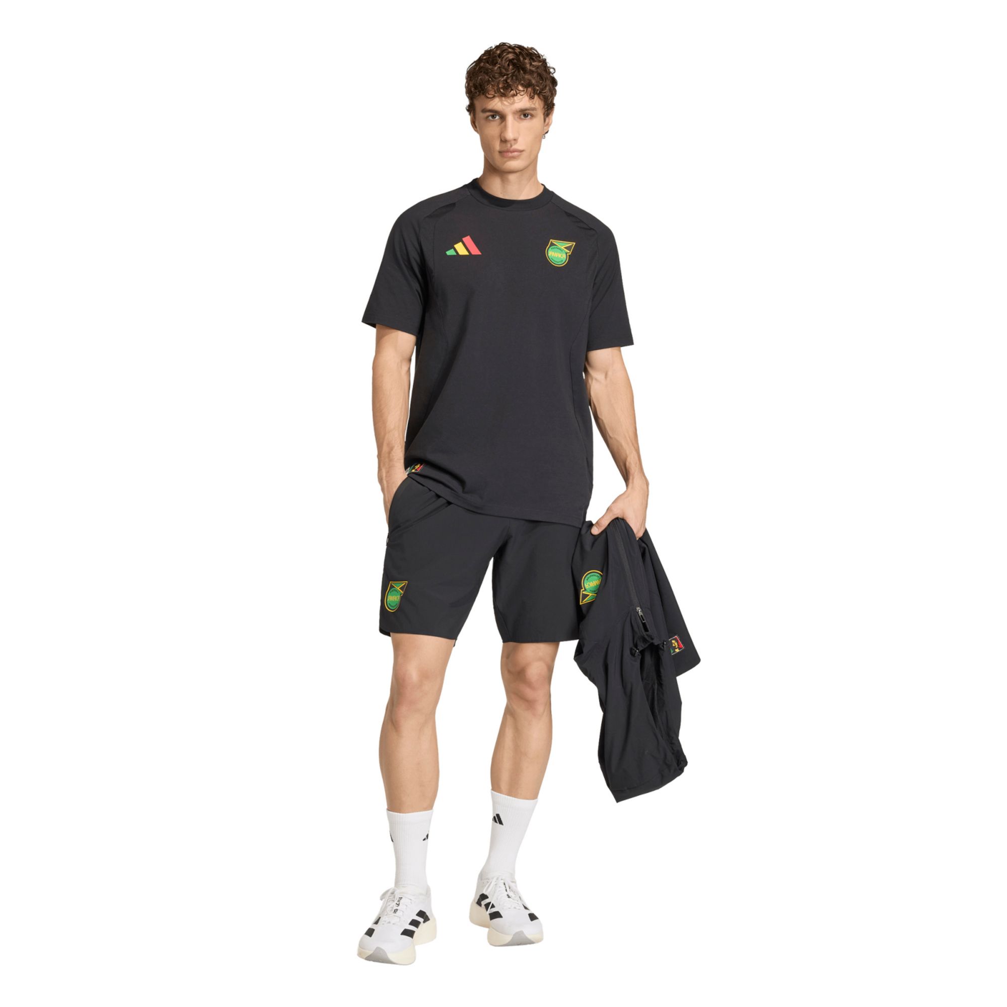 adidas Adult Jamaica 2026 Home Travel T-Shirt product image